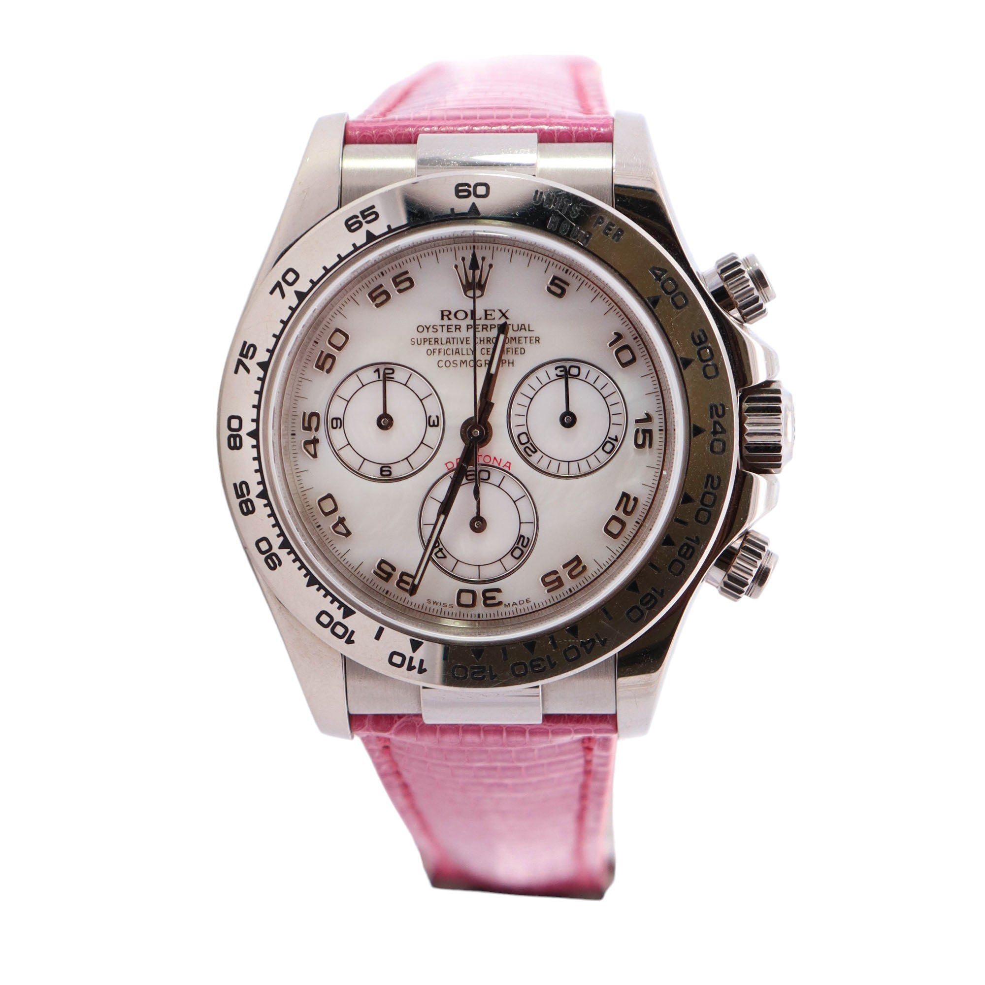 Rolex Daytona 40mm MOP Dial Ref# 116519 – Happy Jewelers
