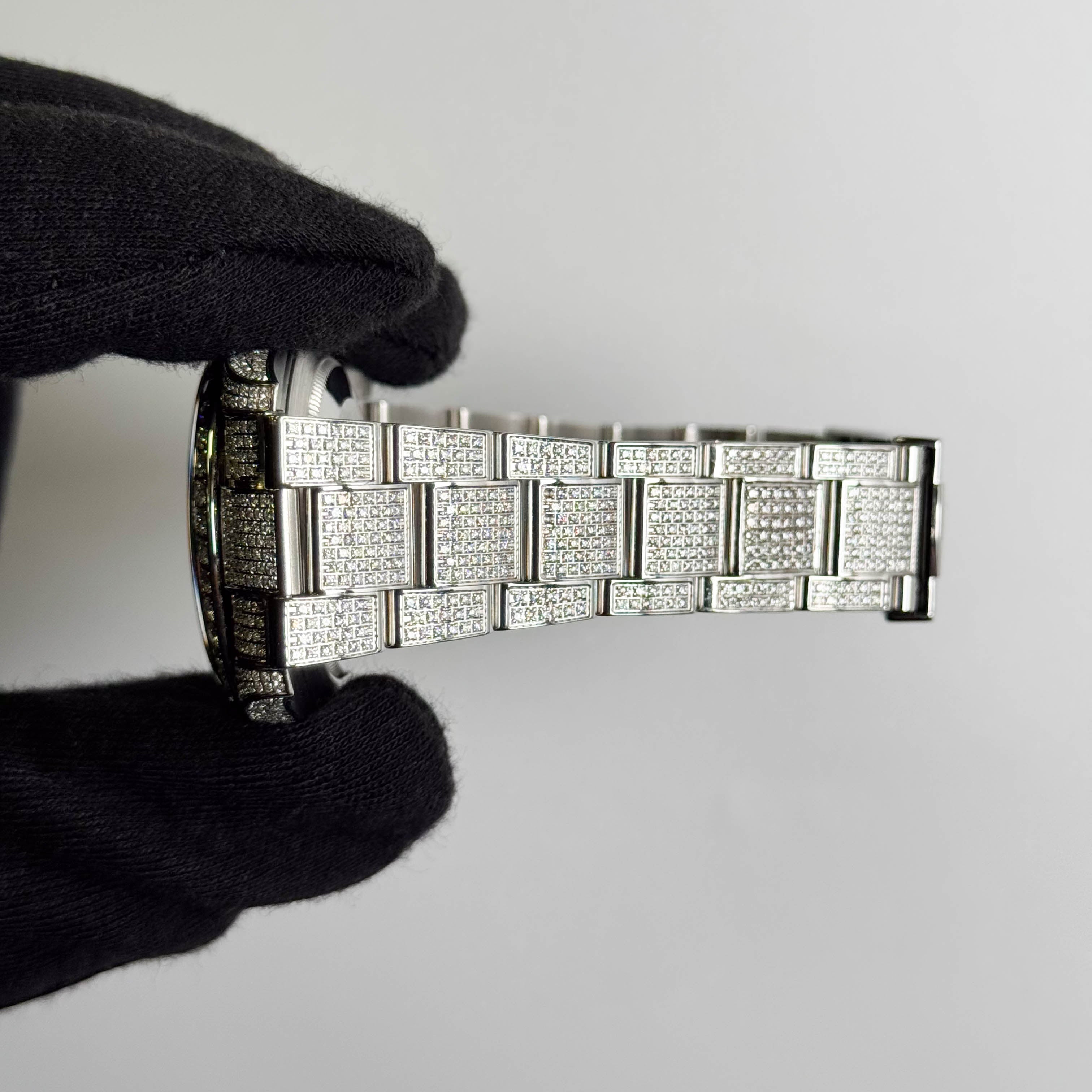Rolex Datejust 41mm Pave Dial Watch Ref# 126300