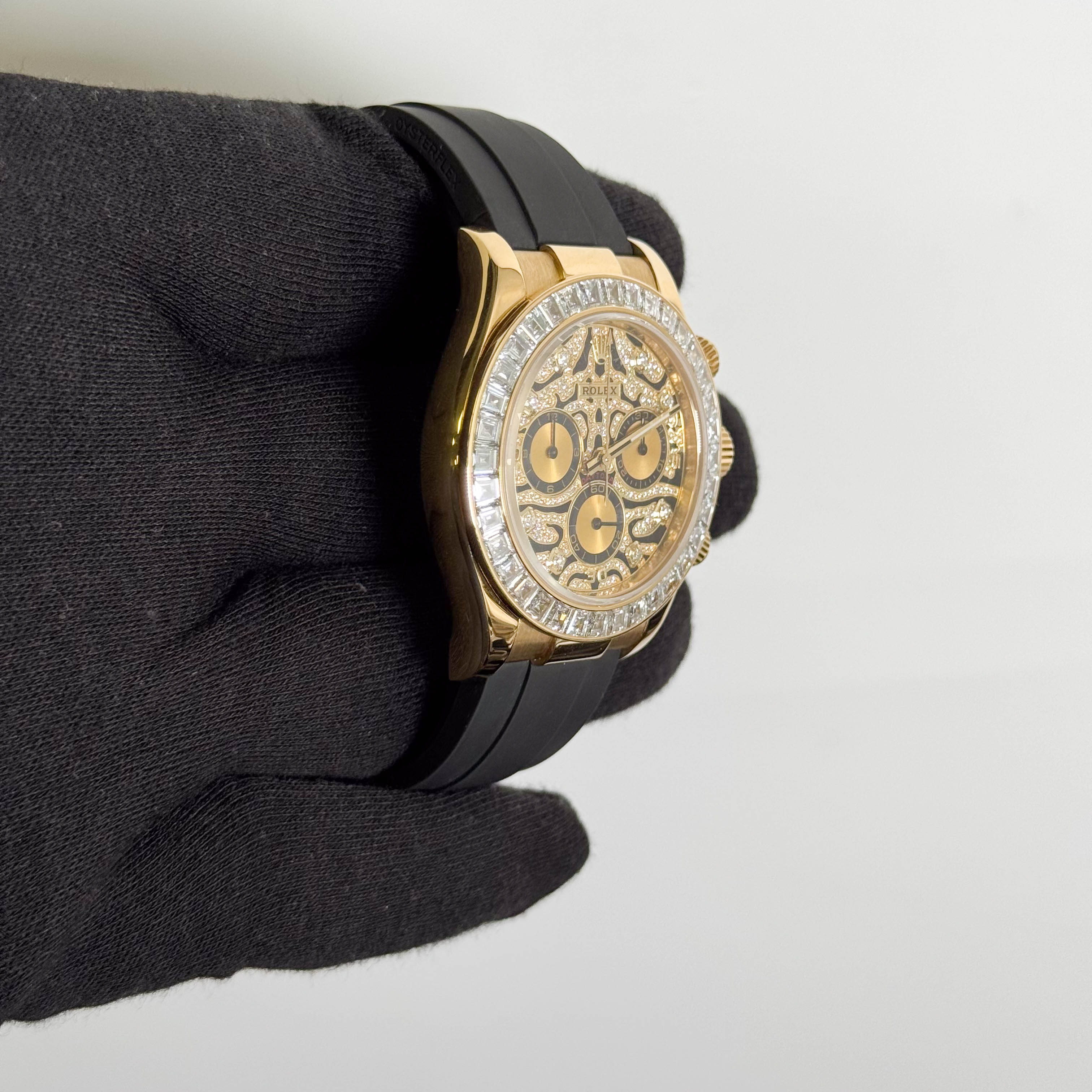 Rolex Datyona 40mm Eye of the Tiger Dial Watch Ref# 116588TBR