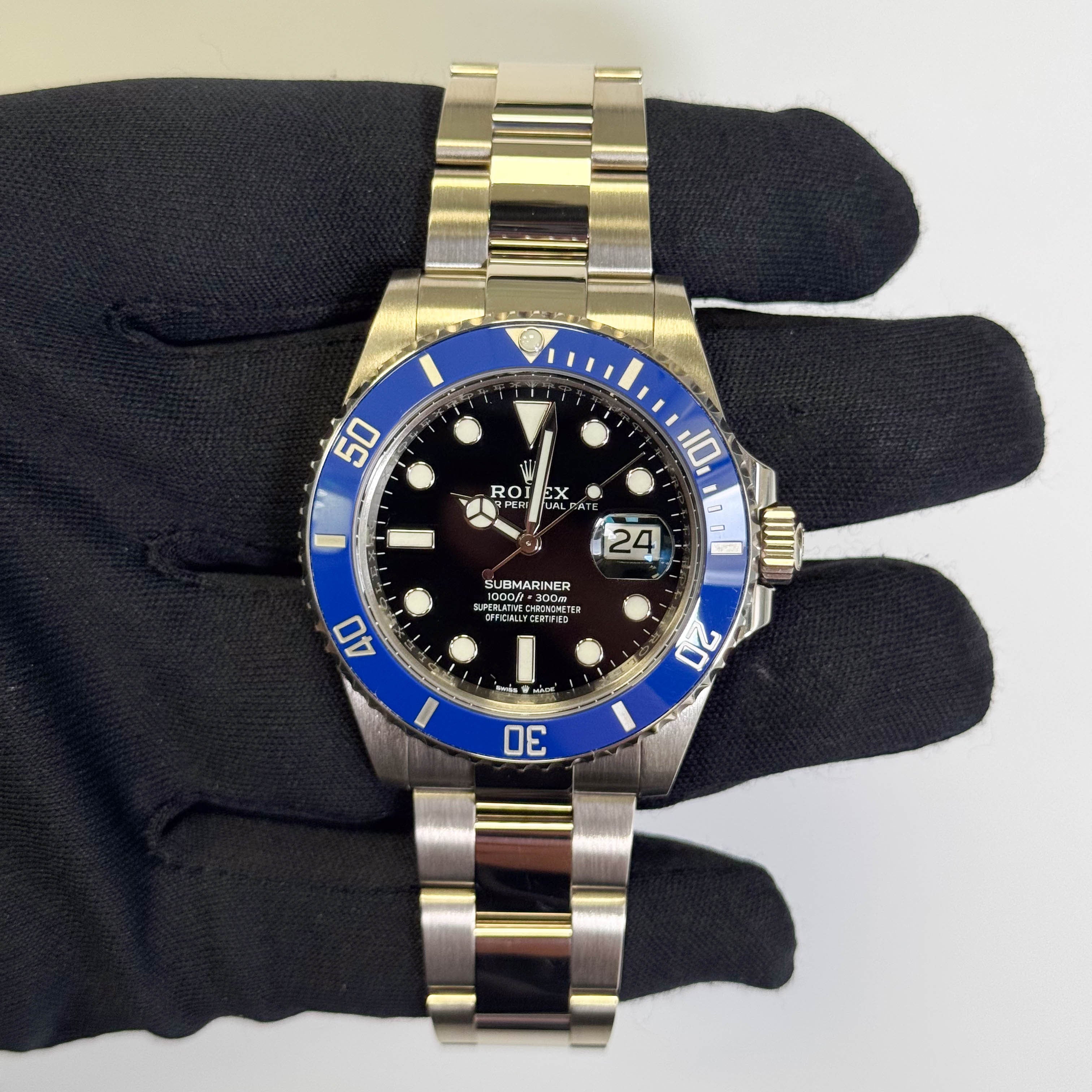 Rolex Submariner 41mm Black Dial Watch Ref# 126619LB - Happy Jewelers Fine Jewelry Lifetime Warranty
