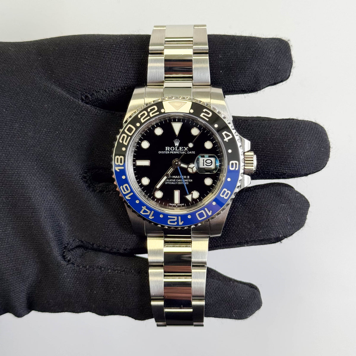 Rolex GMT Master II "Batman" 40mm Black Dial Watch Ref# 116710BLNR