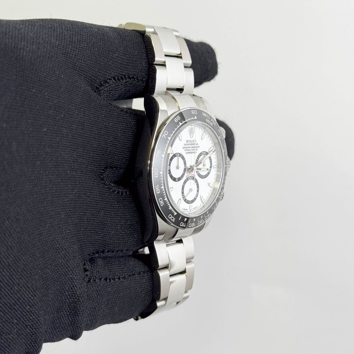 Rolex Daytona 40mm White Dial Watch Ref# 126500LN