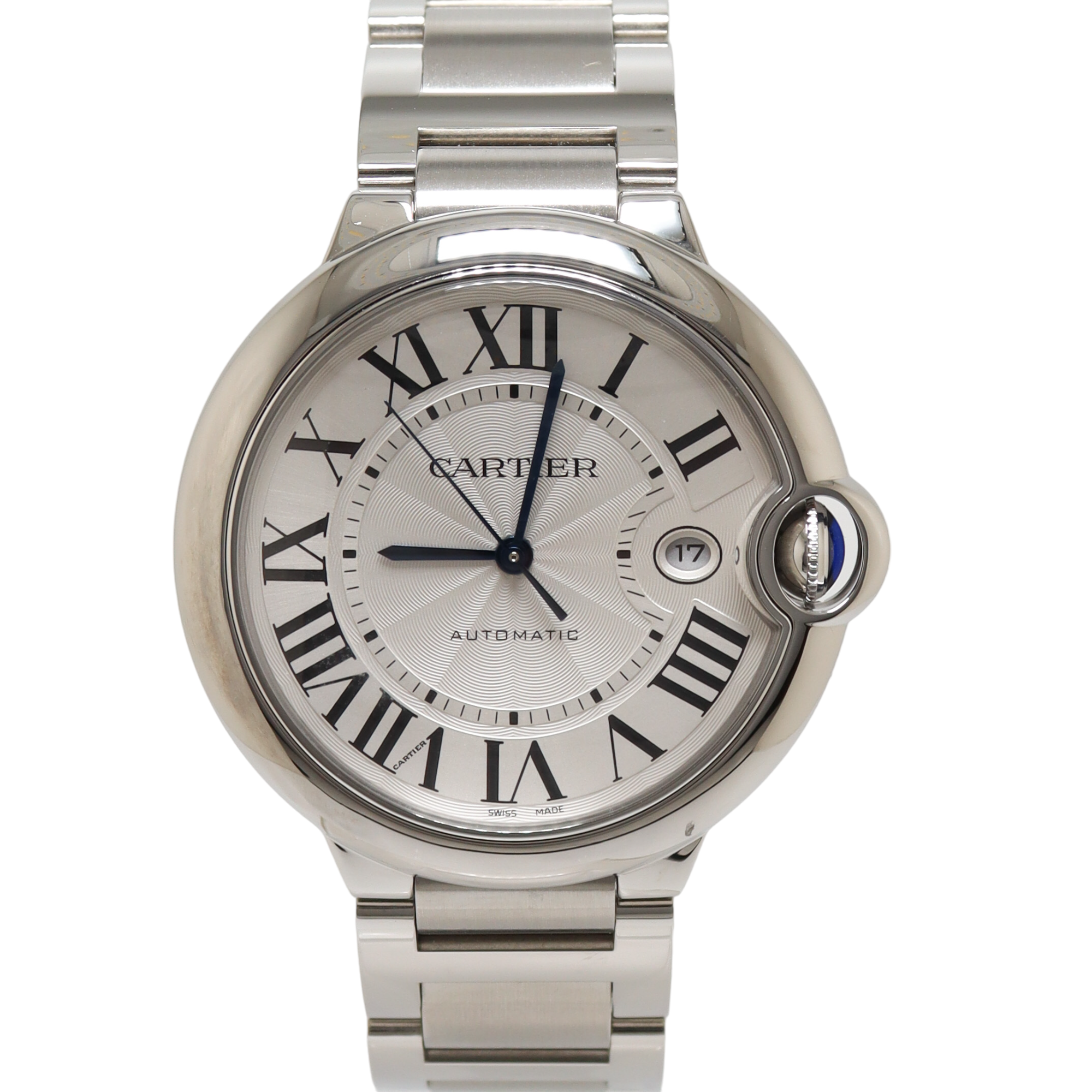 Cartier Ballon Bleu Watch 36mm, Automatic Movement, Steel WSBB0048 Cartier Ballon Bleu 36mm White Dial Watch Ref# WSBB0048  main image 2