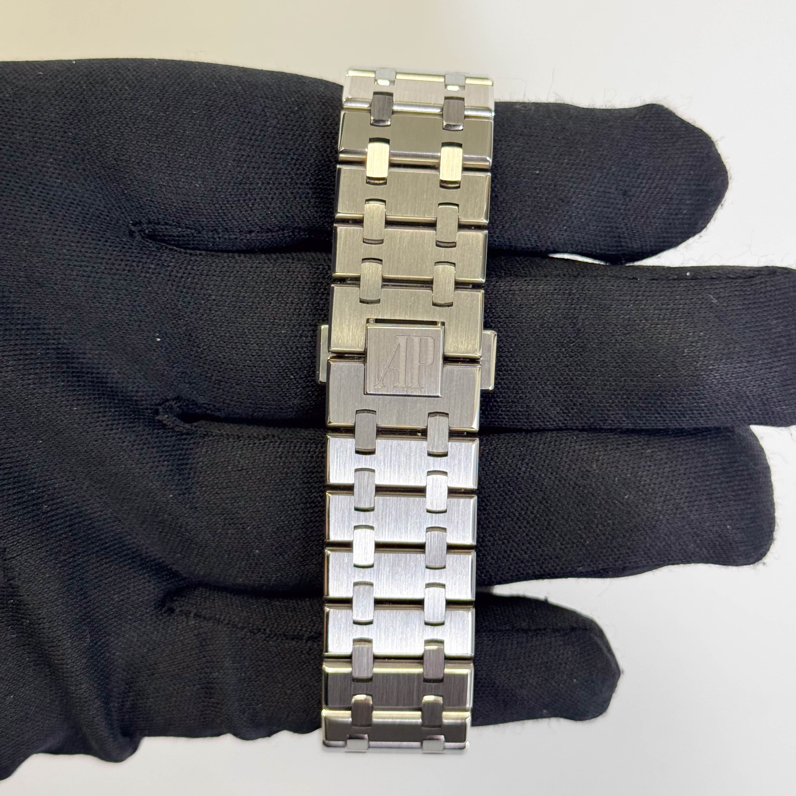 Audemars Piguet Royal Oak 41mm Blue Dial Watch Ref# 26574ST.OO.1220ST.03 - Happy Jewelers Fine Jewelry Lifetime Warranty