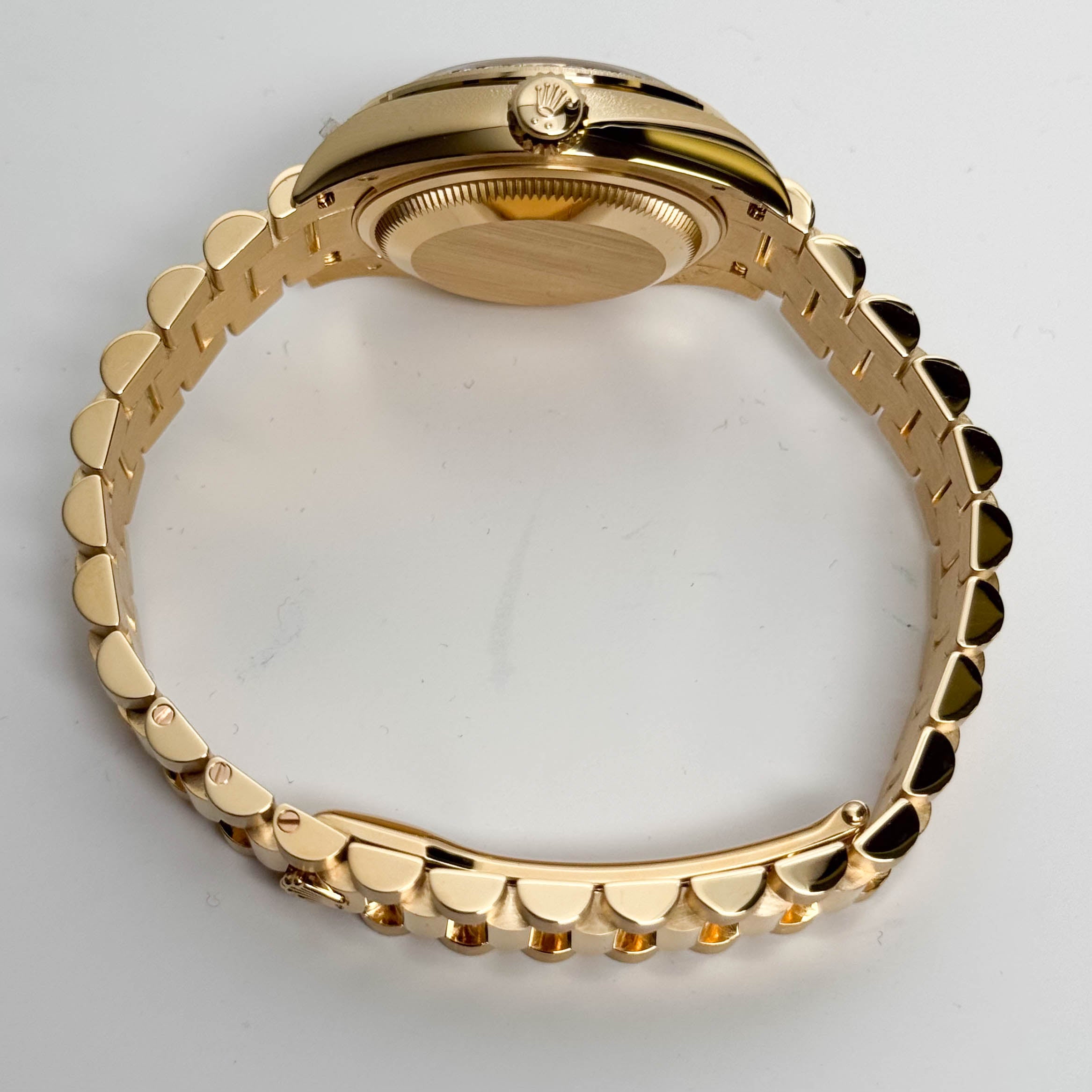Rolex Datejust 28mm Champagne Dial Watch Ref # 279138RBR - Happy Jewelers Fine Jewelry Lifetime Warranty