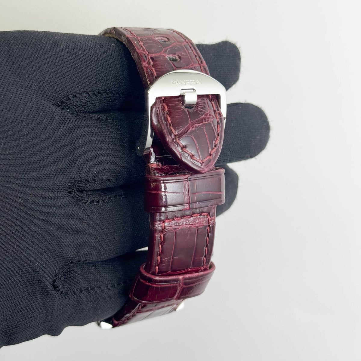 Panerai Luminor 44mm Black Dial Watch Ref# PAM00088