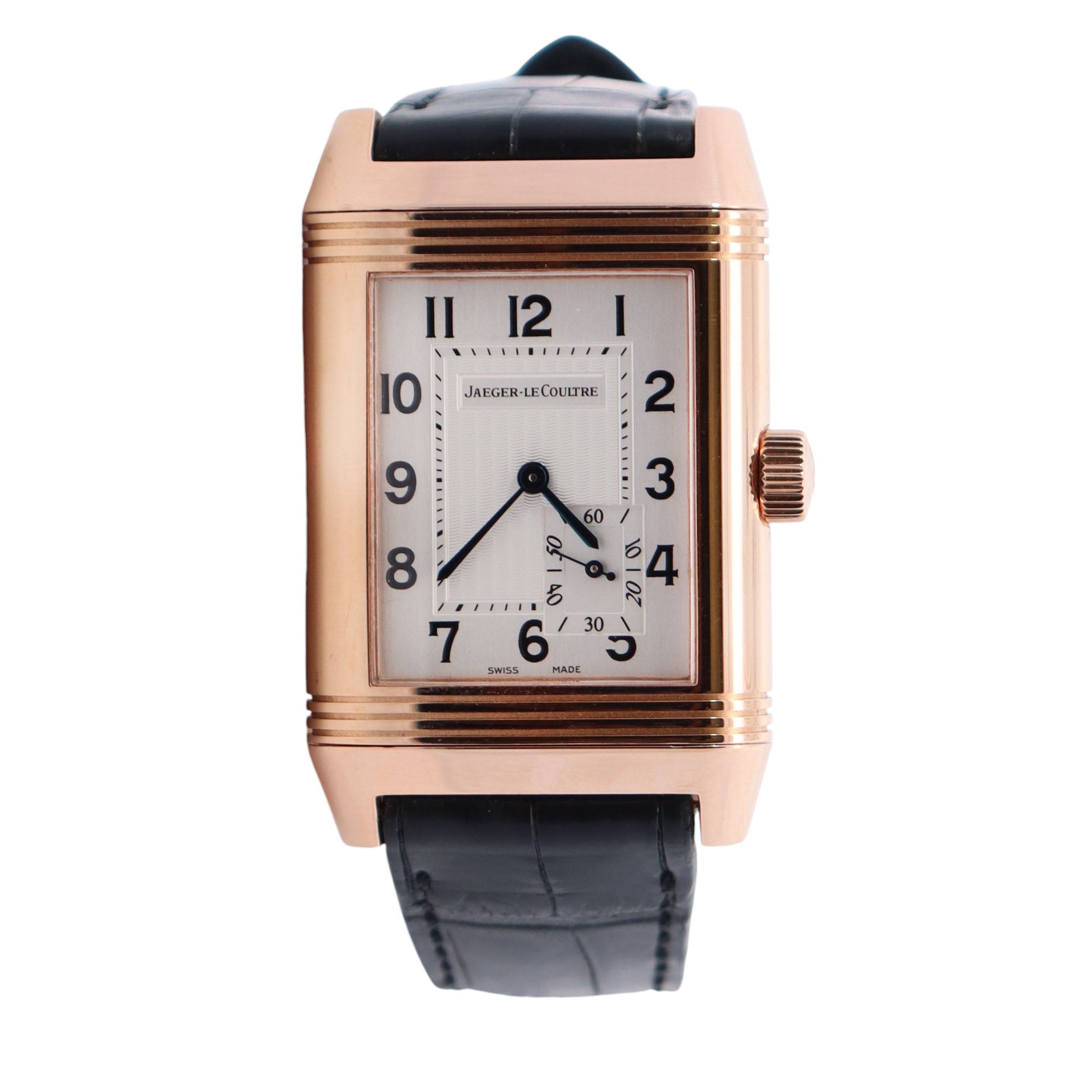 Jaeger-LeCoultre Reverso 29.5mm White Dial Ref# Q3012420 - Happy Jewelers Fine Jewelry Lifetime Warranty
