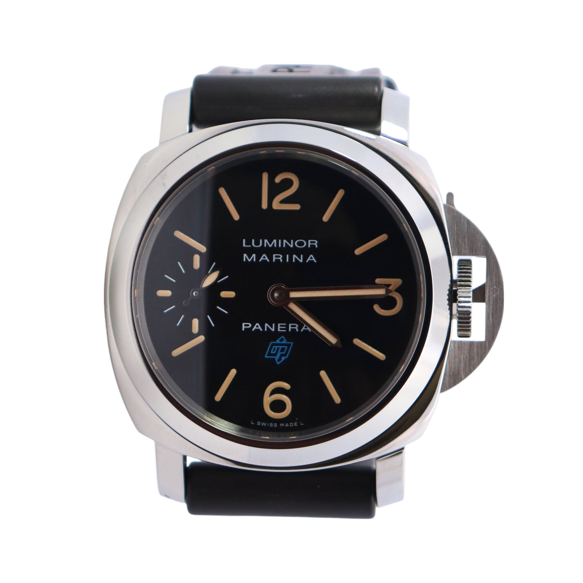 Panerai Luminor 44mm Black Dial Watch Ref# PAM00631 - Happy Jewelers Fine Jewelry Lifetime Warranty