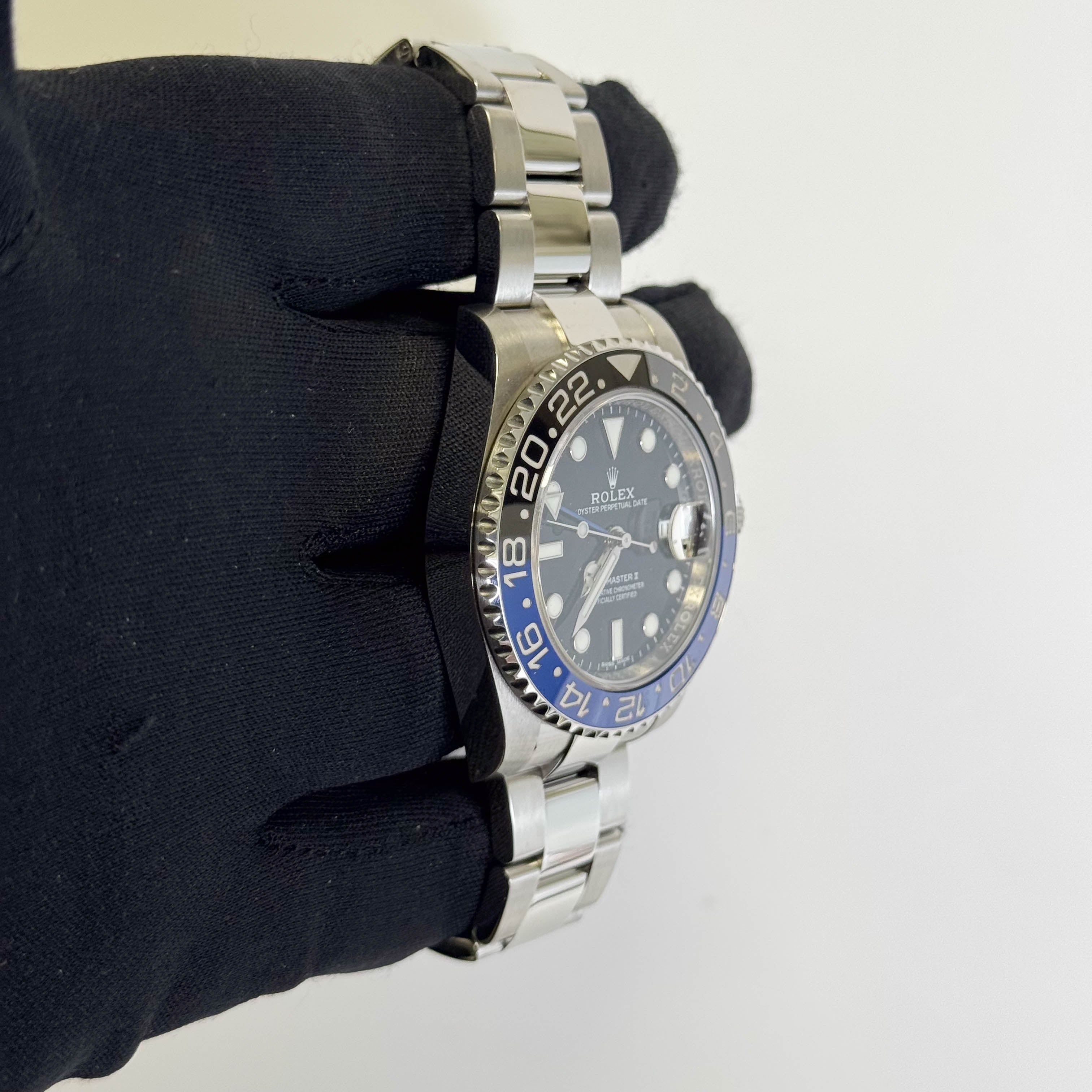 Rolex GMT-Master II Black Dial Watch Ref# 116710BLNR - Happy Jewelers Fine Jewelry Lifetime Warranty