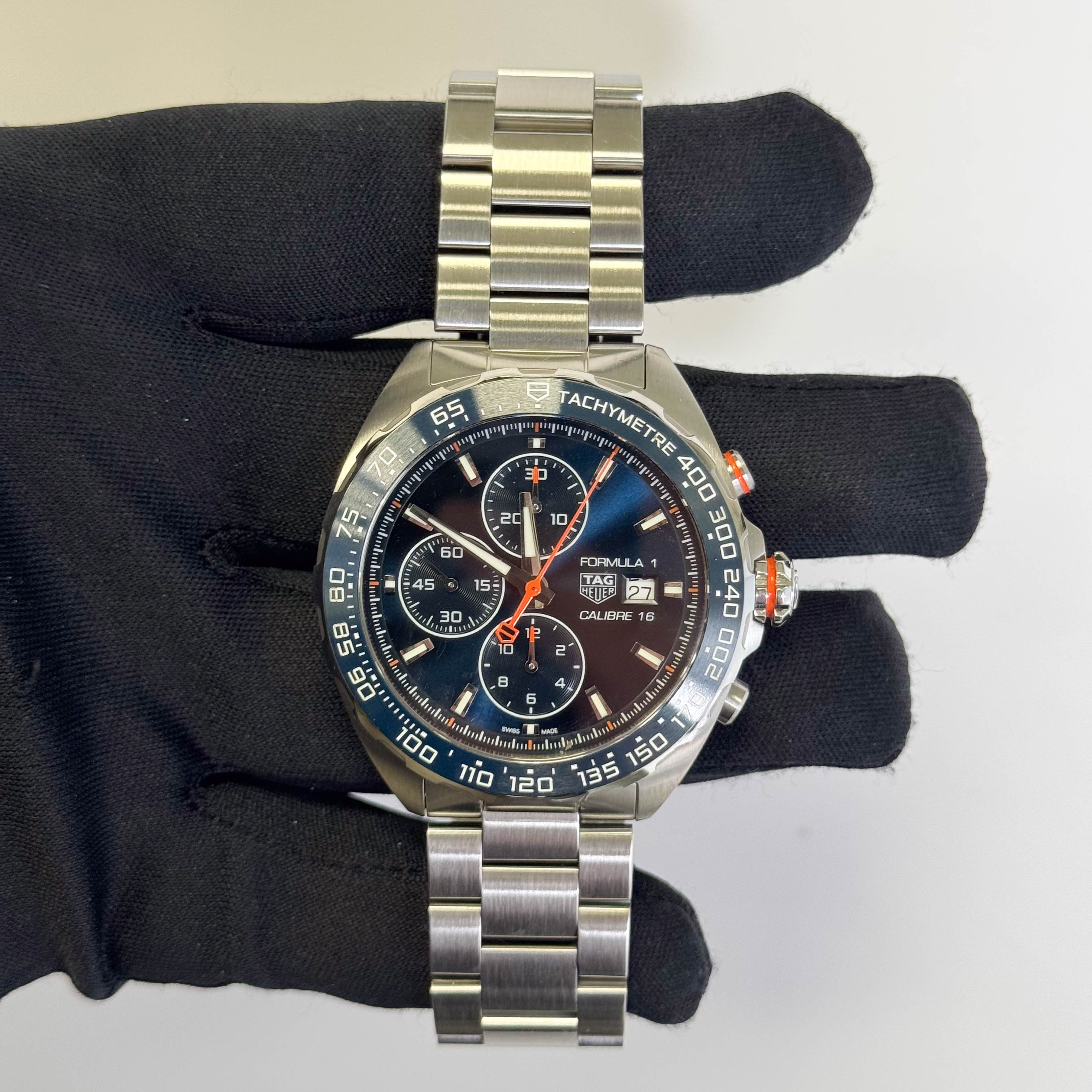 Tag Heuer Formula 1 44mm Blue Dial Watch Ref# CAZ201G.BA0876