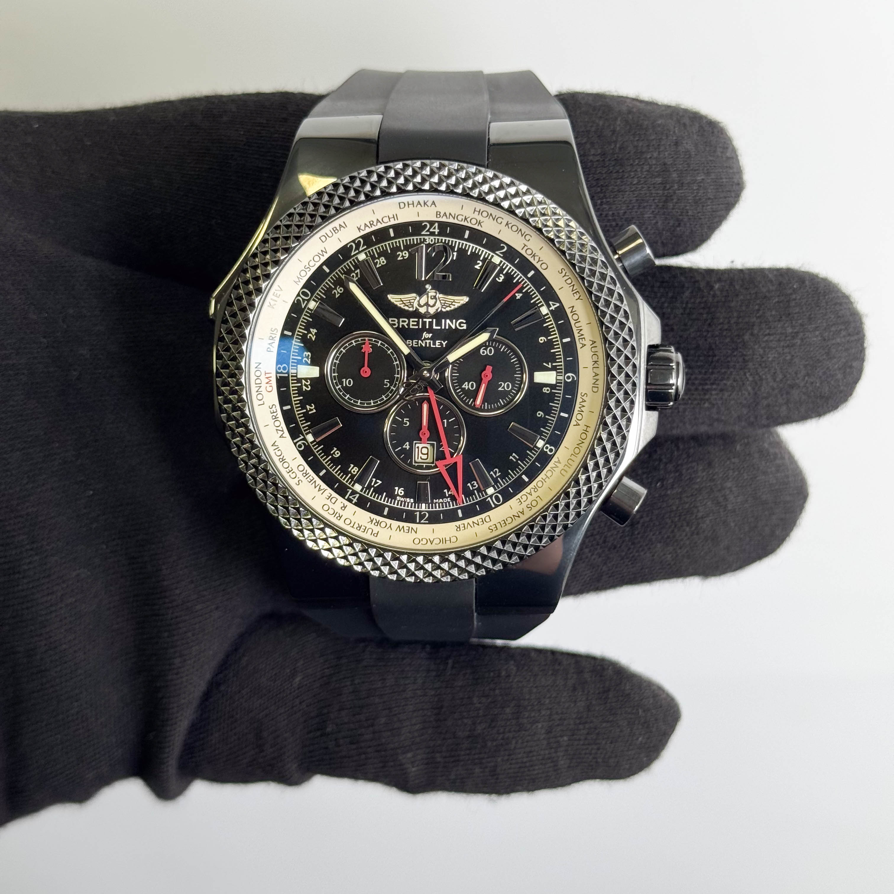 Breitling Bentley 48mm Black Dial Watch Ref# M4736212/B919