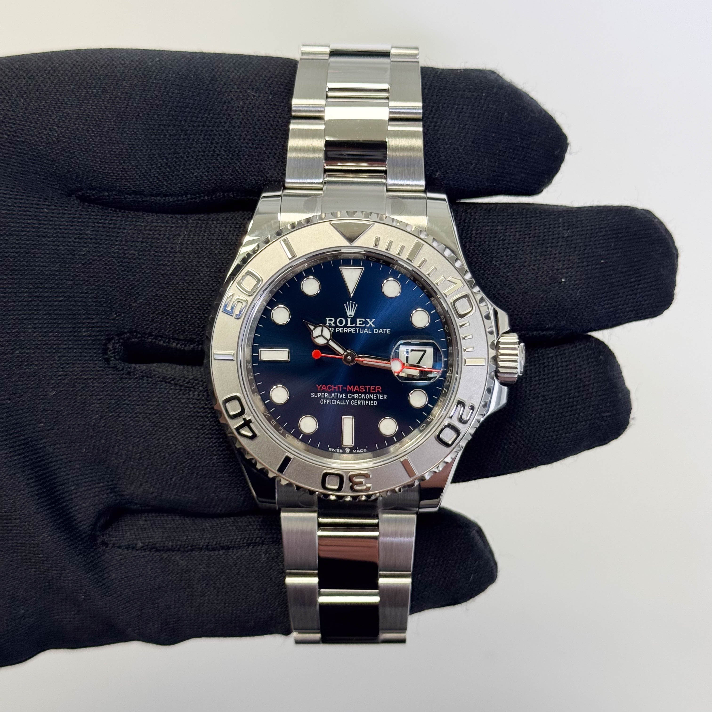 Rolex Yacht-Master 40mm Blue Dial Watch Ref# 126622 - Happy Jewelers Fine Jewelry Lifetime Warranty