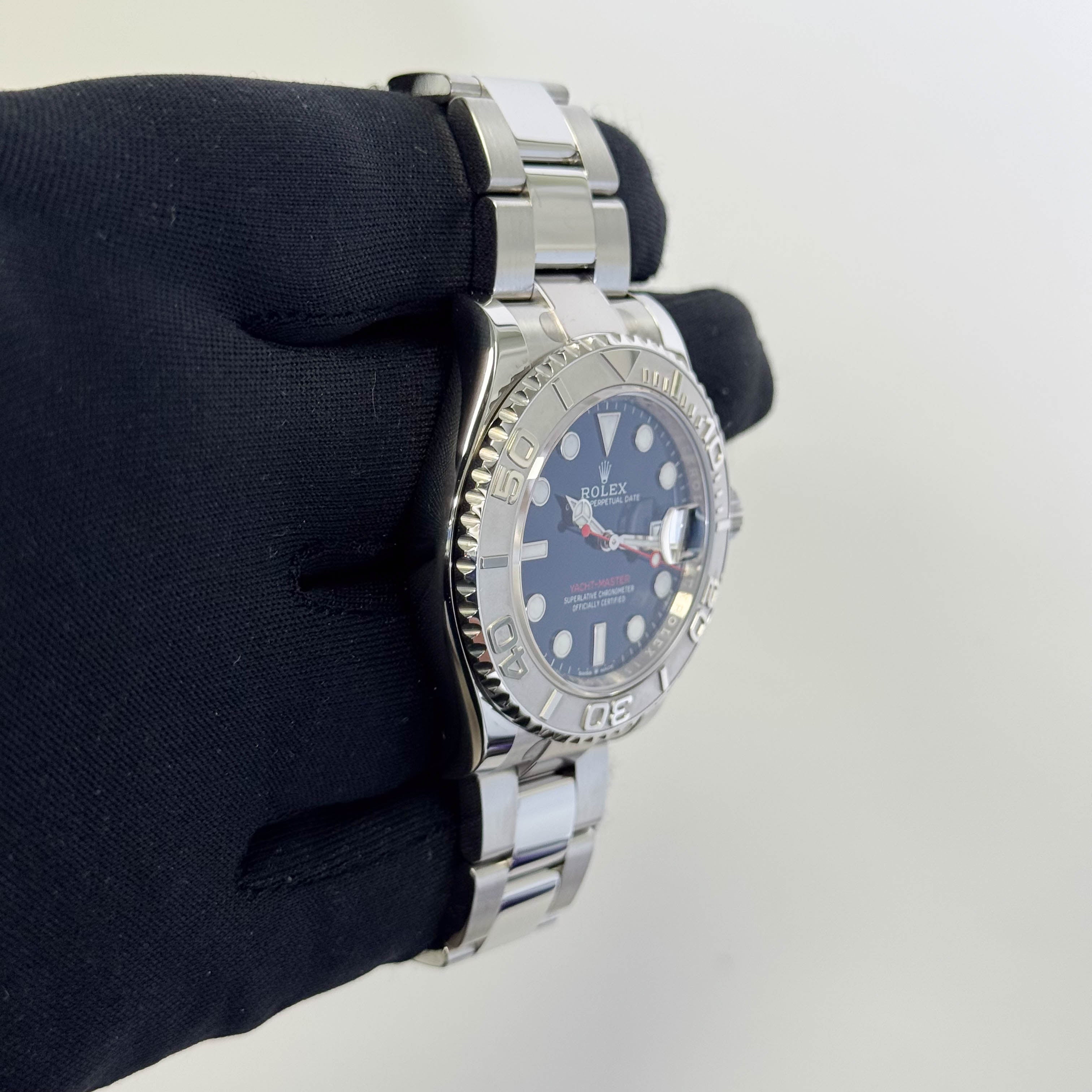 Rolex Yacht-Master 40mm Blue Dial Watch Ref# 126622 - Happy Jewelers Fine Jewelry Lifetime Warranty