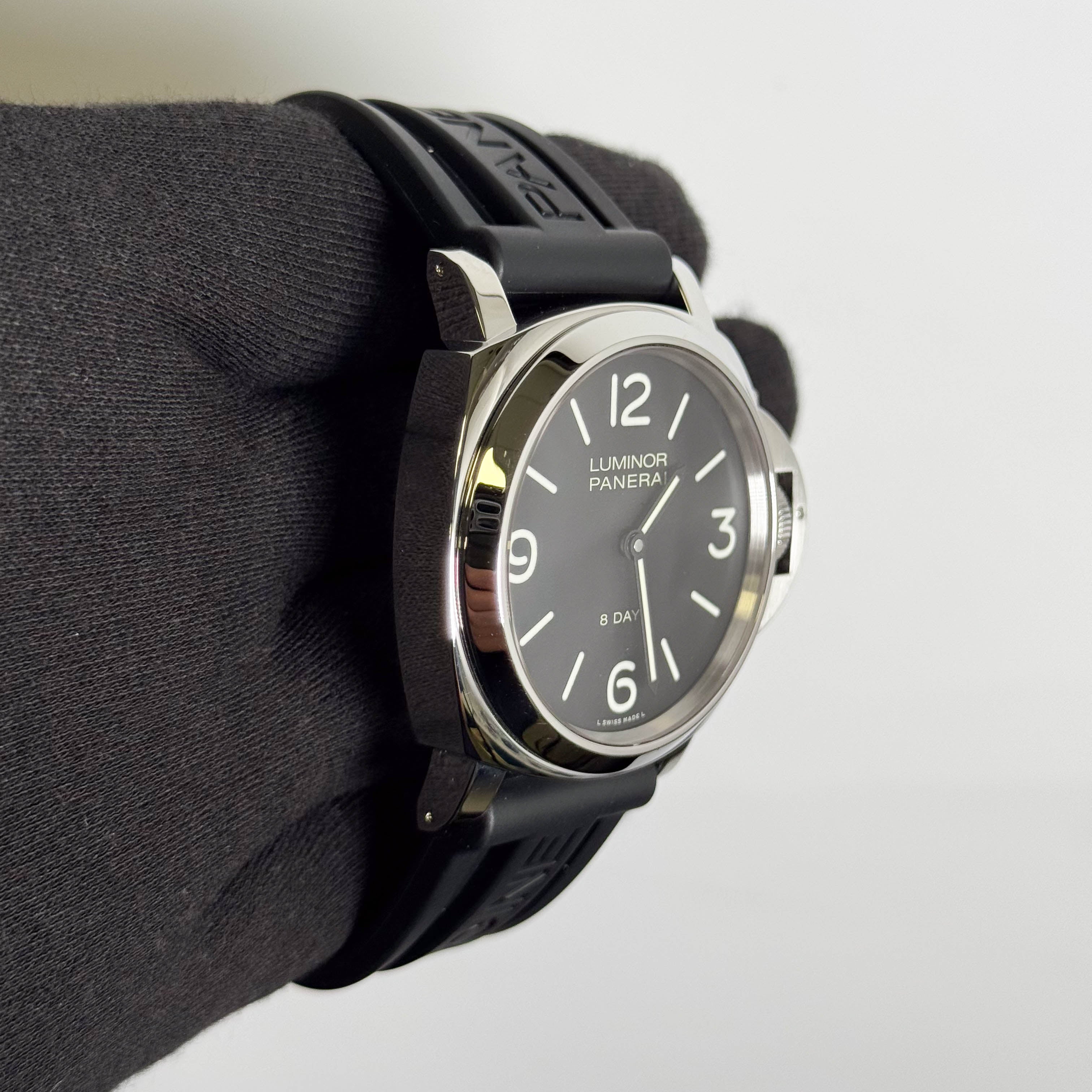 Panerai Luminor 44mm Black Dial Watch Ref# PAM00560