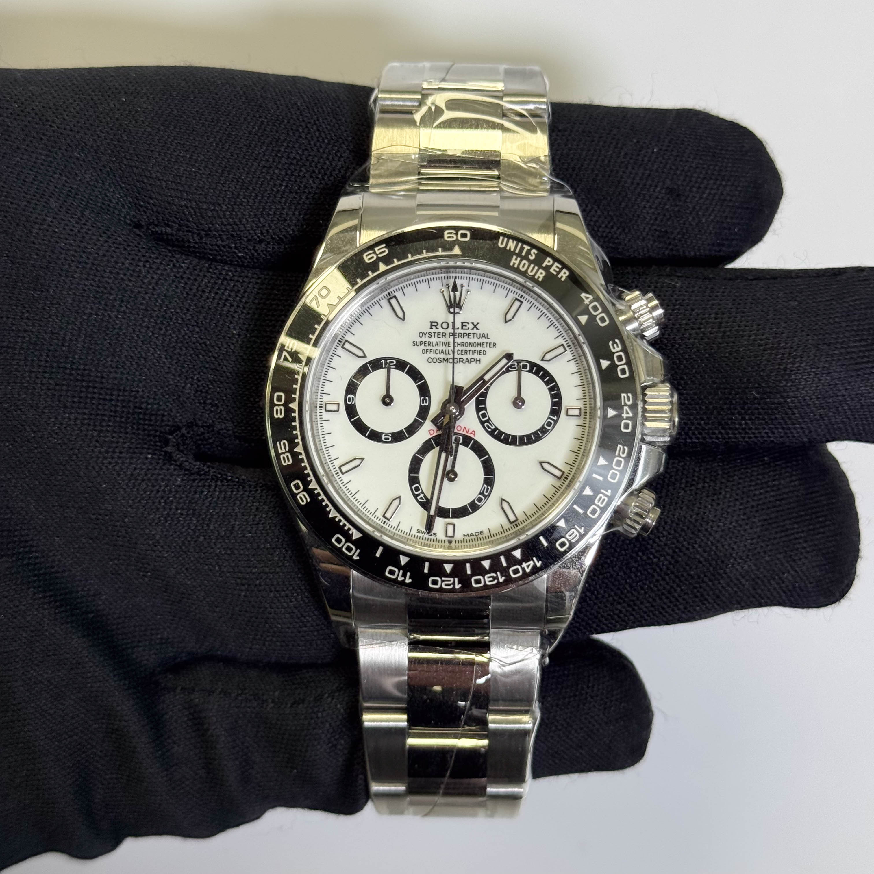 Rolex Daytona 40mm White Dial Watch Ref# 126500LN - Happy Jewelers Fine Jewelry Lifetime Warranty