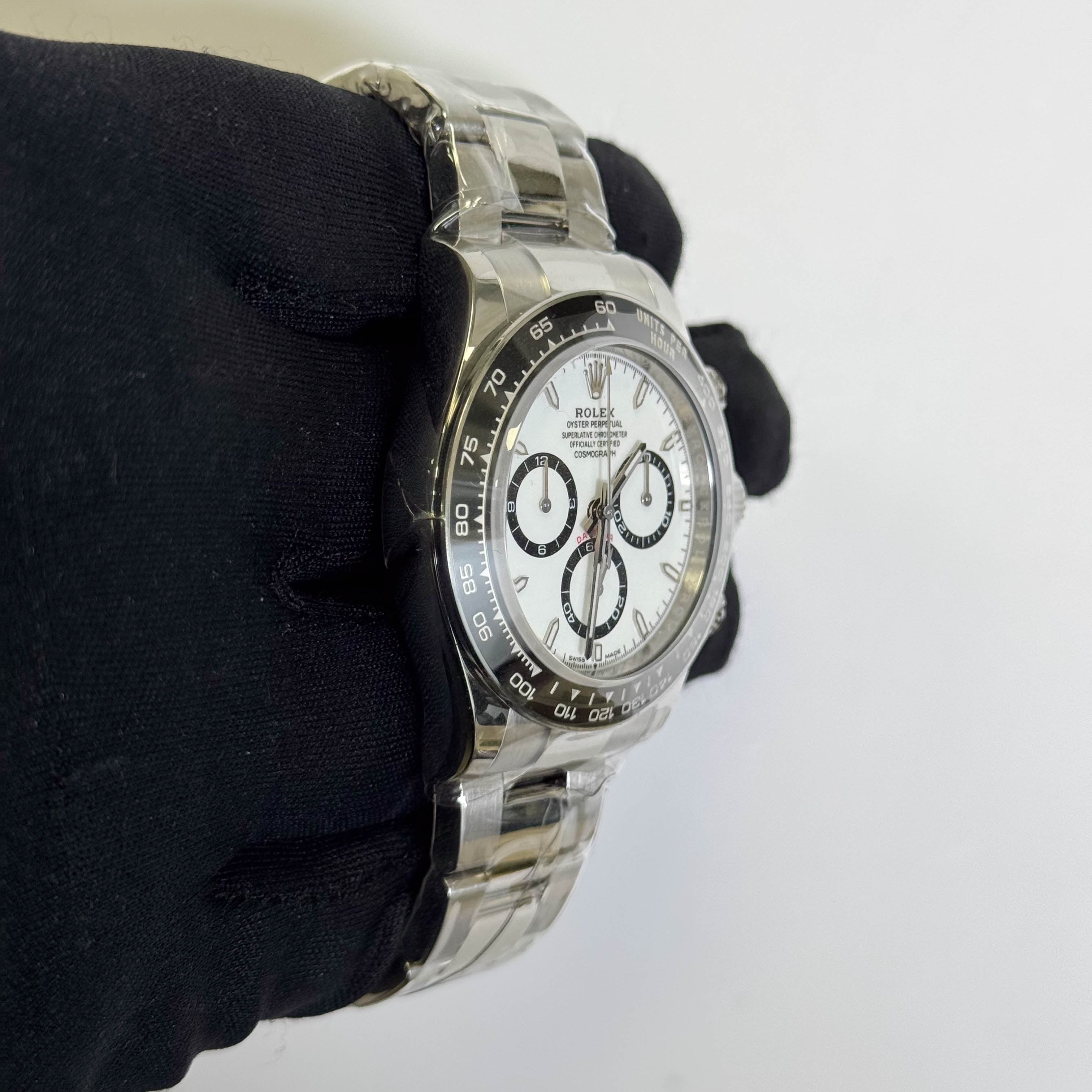 Rolex Daytona 40mm White Dial Watch Ref# 126500LN - Happy Jewelers Fine Jewelry Lifetime Warranty