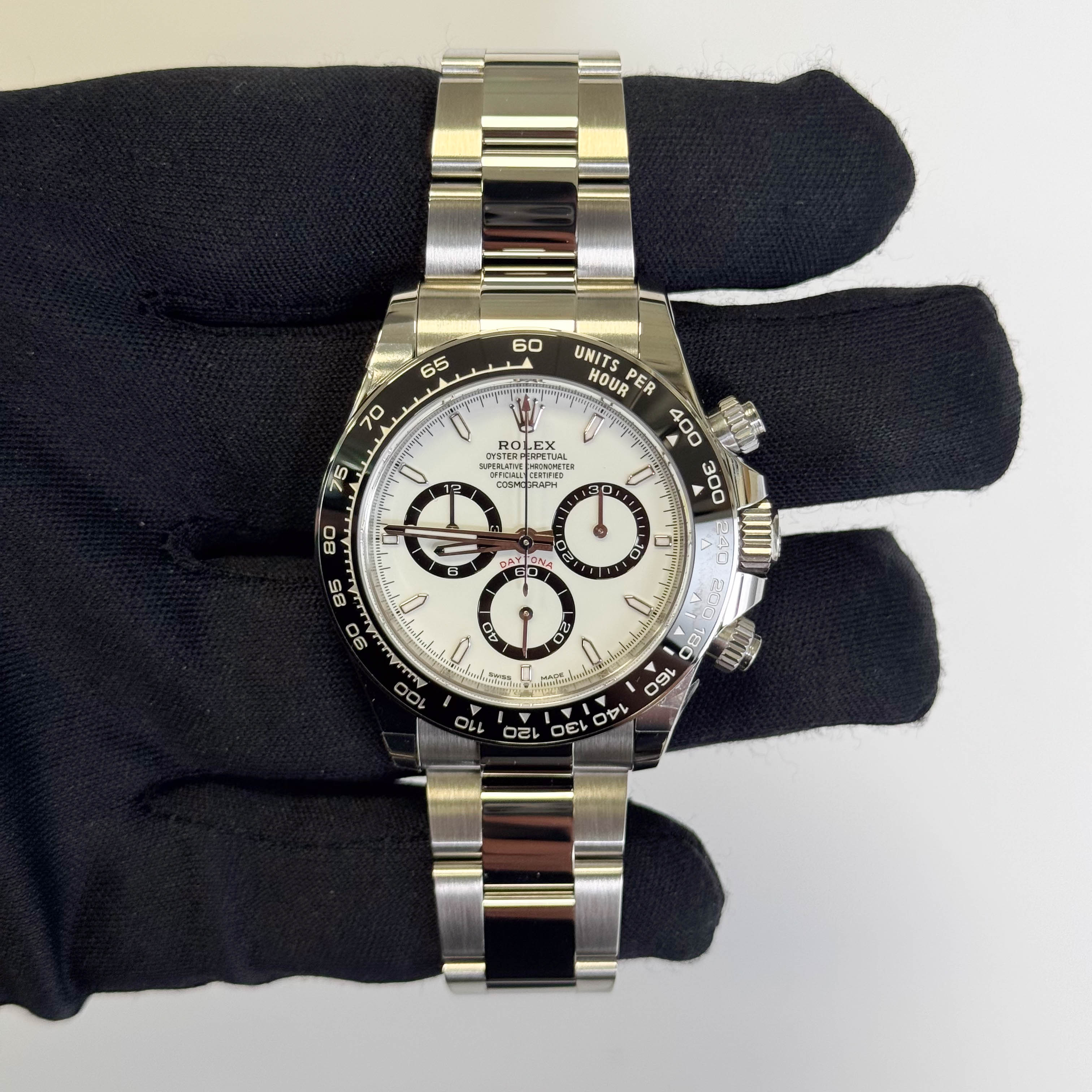 Rolex Daytona 40mm White Dial Watch Ref# 126500LN - Happy Jewelers Fine Jewelry Lifetime Warranty