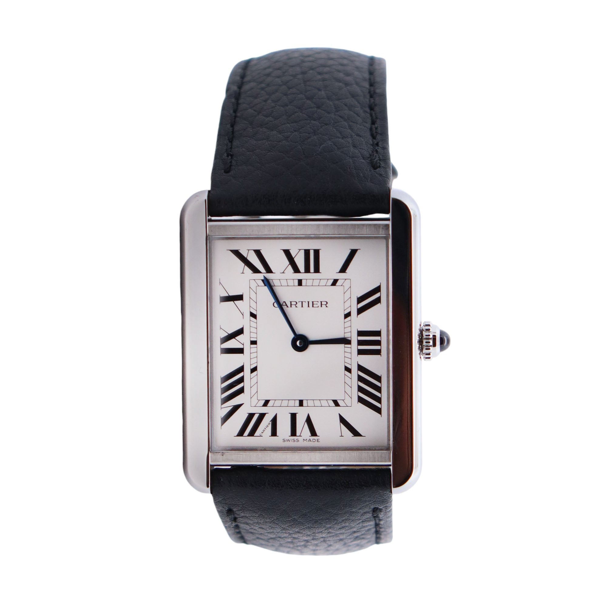 Cartier Tank 27.5mm White Dial Watch Ref# WSTA0028 - Happy Jewelers Fine Jewelry Lifetime Warranty
