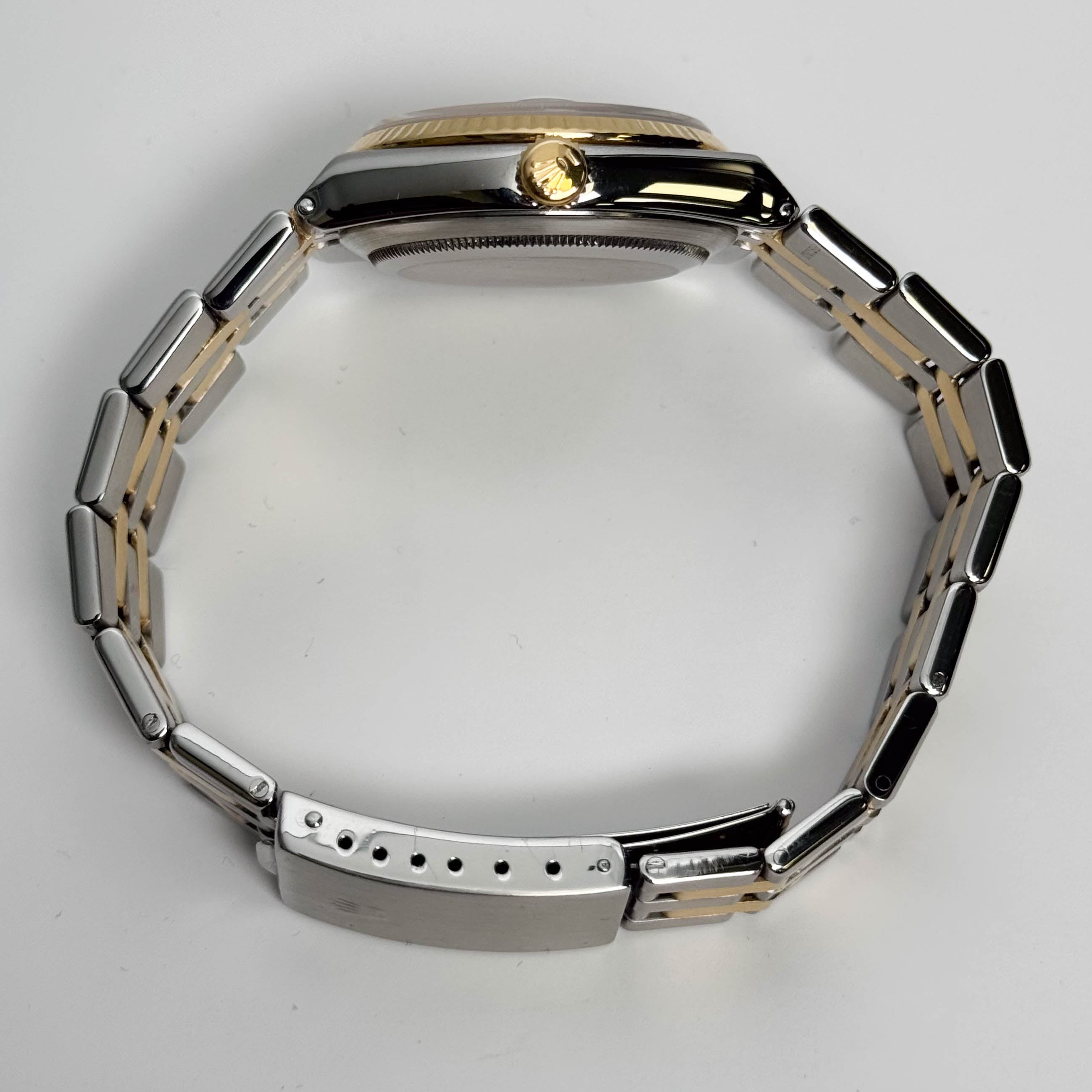 Rolex Datejust 36mm Champagne Stick Dial Watch Ref# 17013