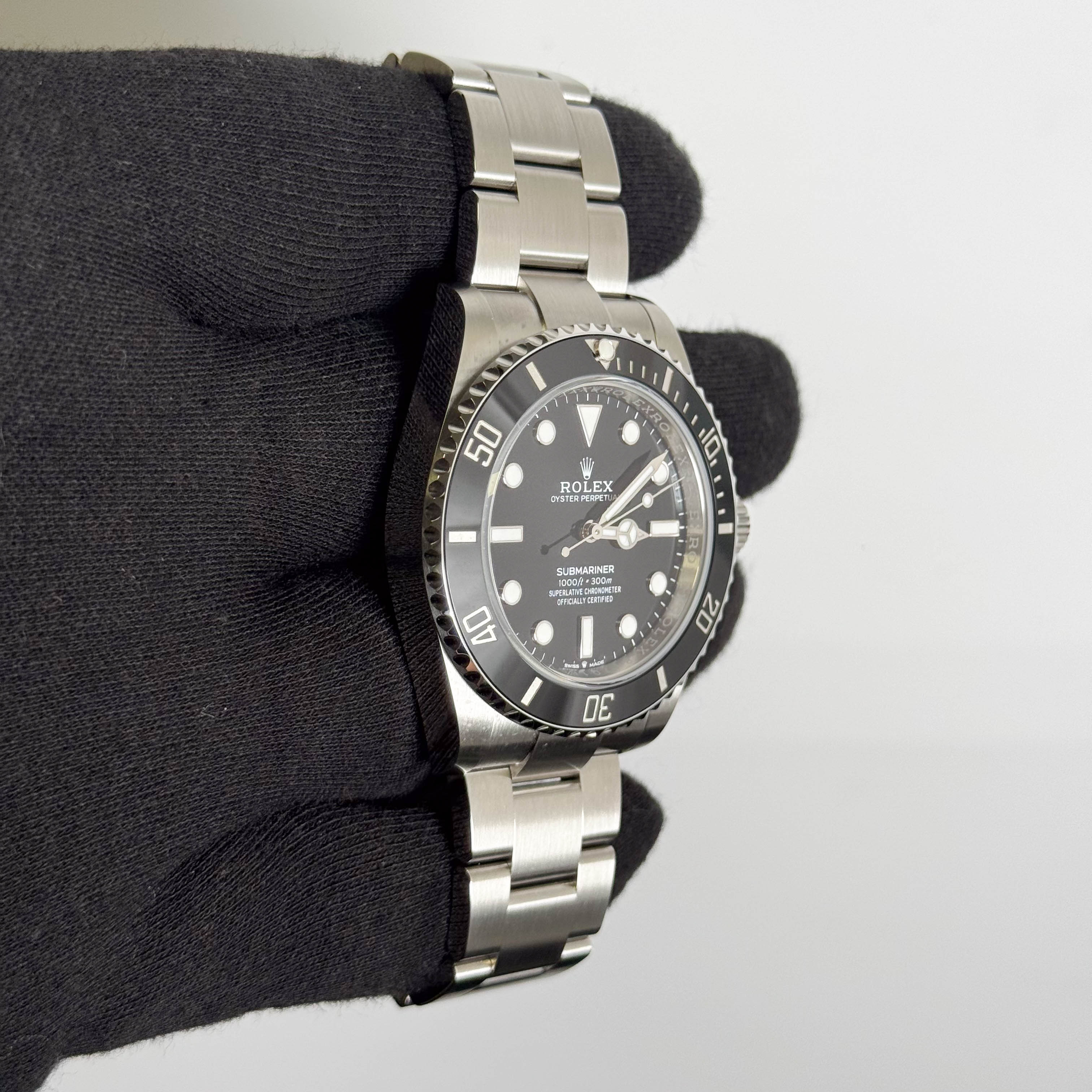 Rolex Submariner 41mm Black Dial Watch Ref# 124060