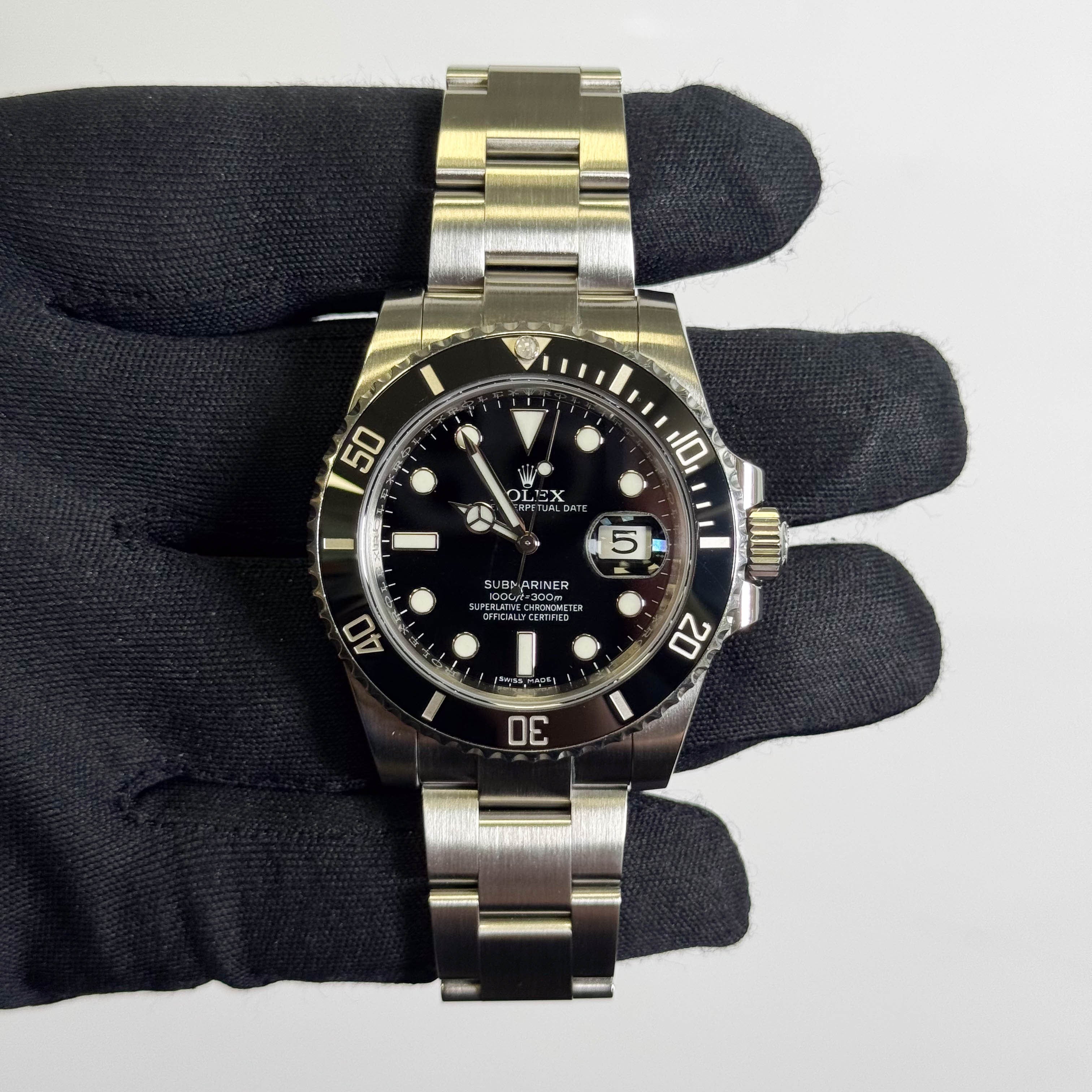 Rolex Submariner 41mm Black Dial Watch Ref# 126610LN - Happy Jewelers Fine Jewelry Lifetime Warranty