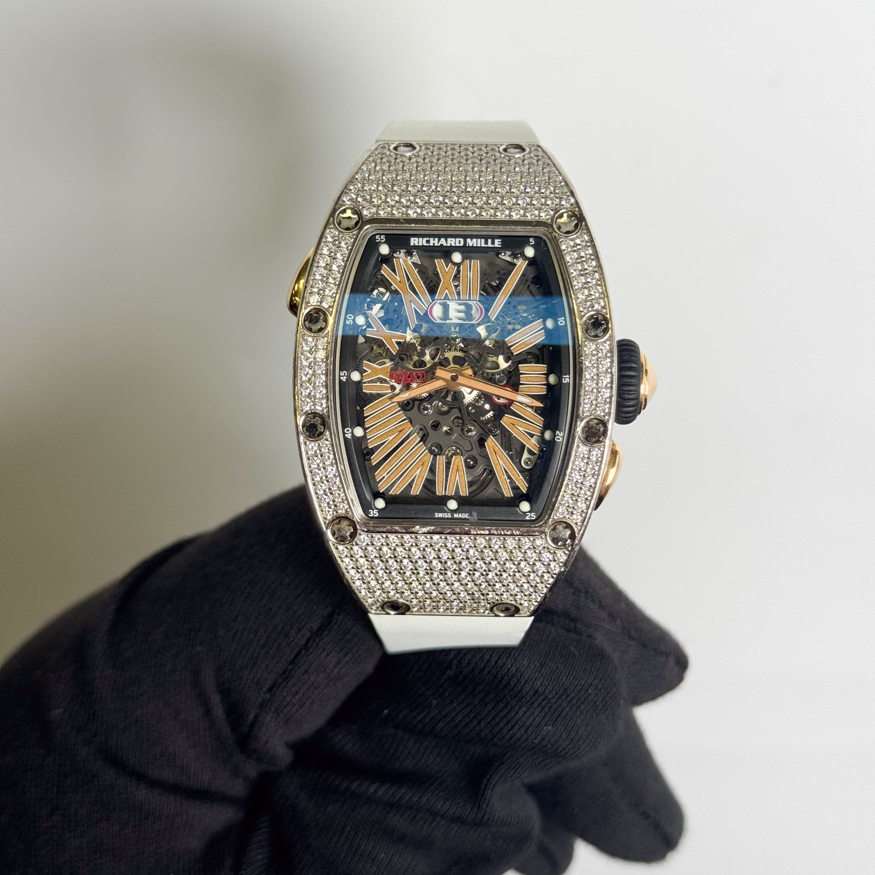 Richard Mille RM037 52.2mm Skeleton Dial Watch Ref# RM037 - Happy Jewelers Fine Jewelry Lifetime Warranty