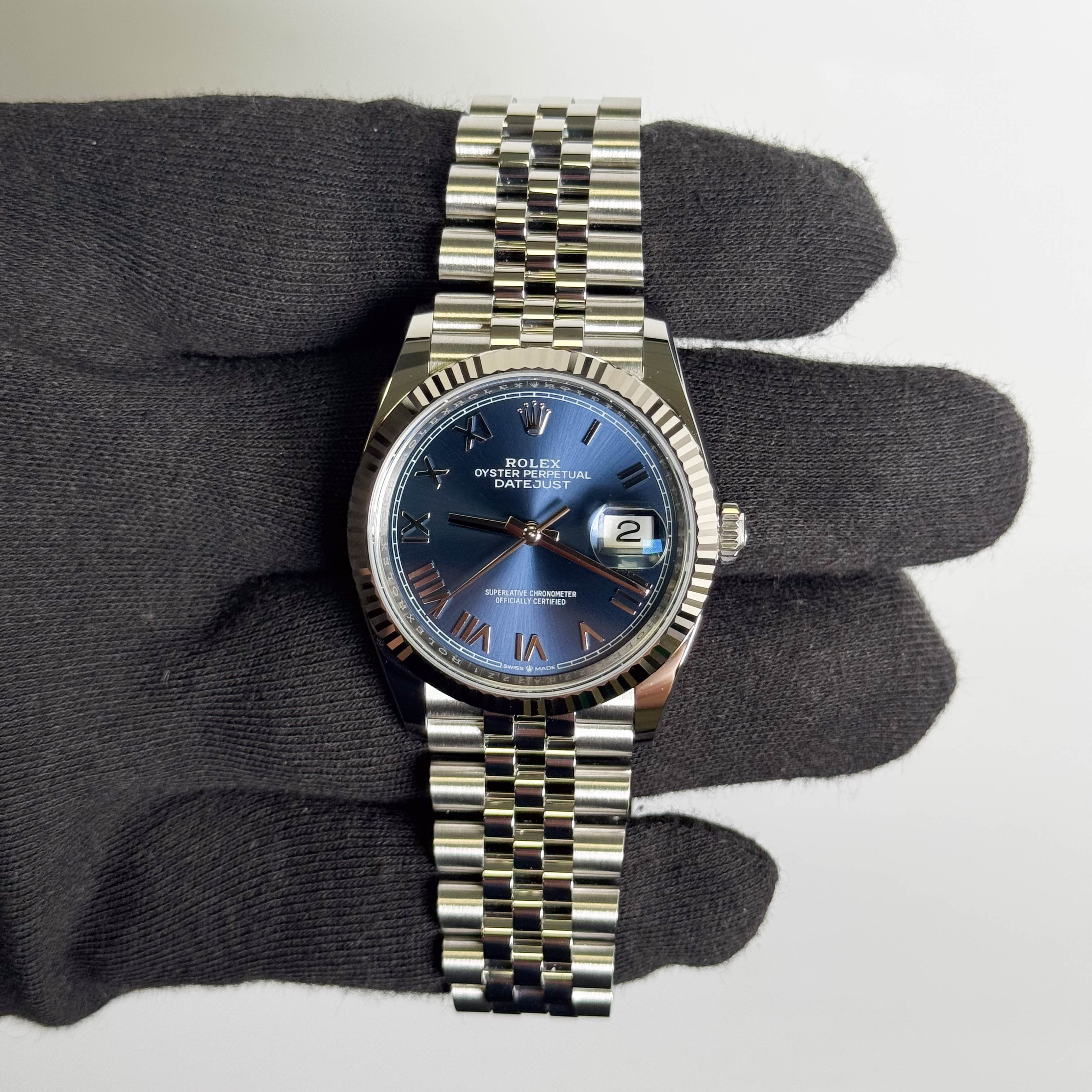 Rolex Datejust 36mm Blue Dial watch Ref: 126234