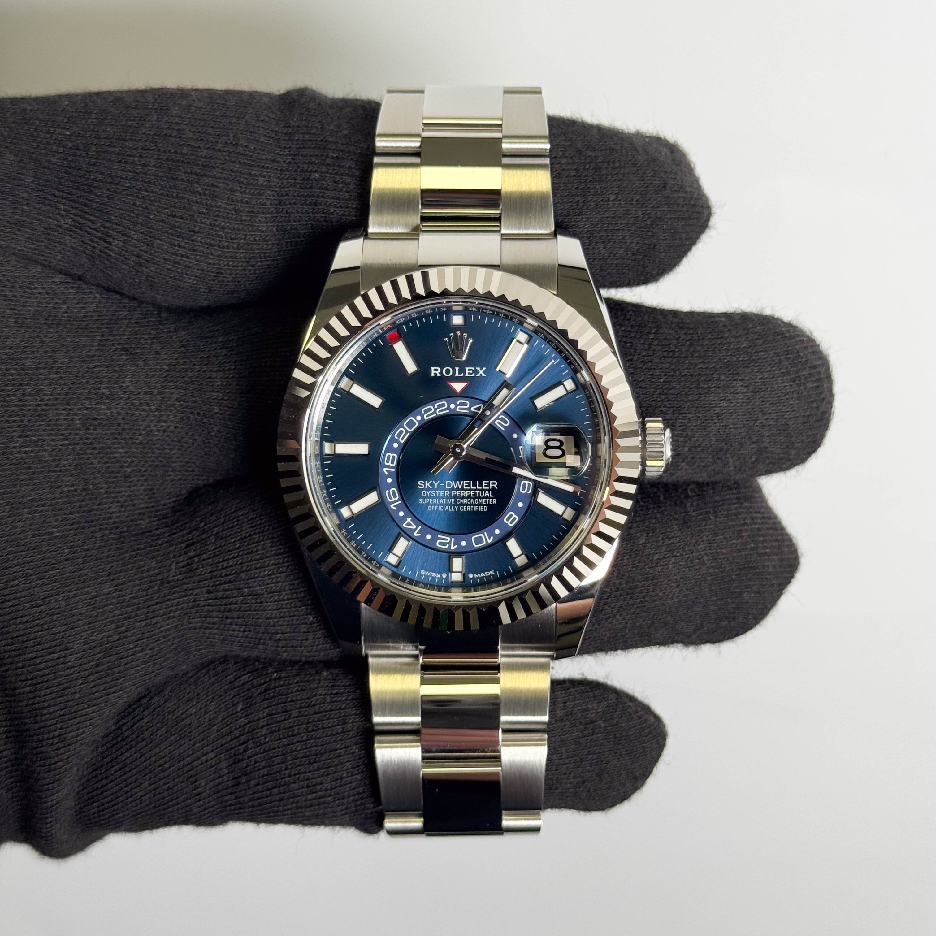 Rolex Sky-Dweller 42mm Blue Dial Watch Ref: 336934