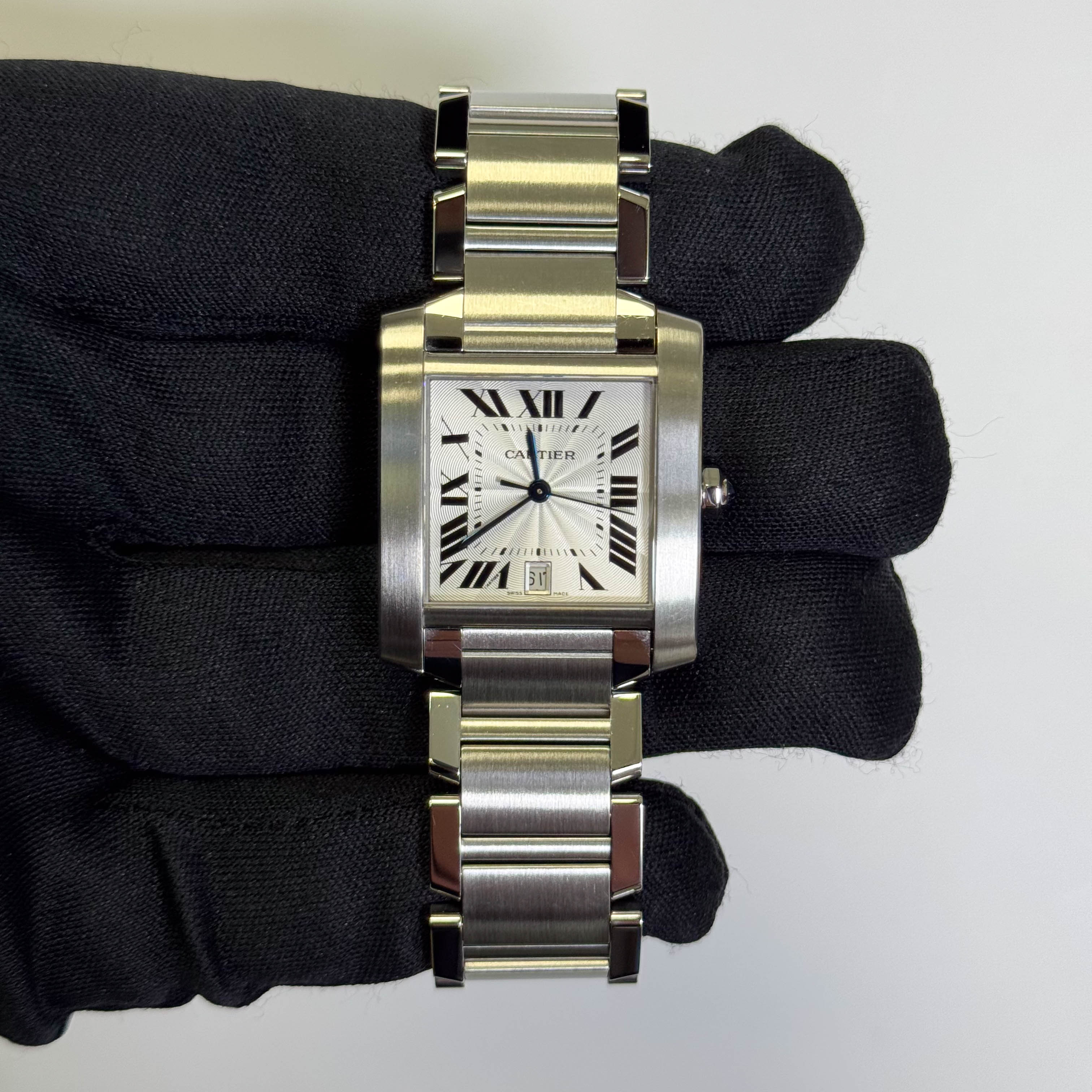 Cartier Tank 28mm White Dial Watch Ref# W51002Q3