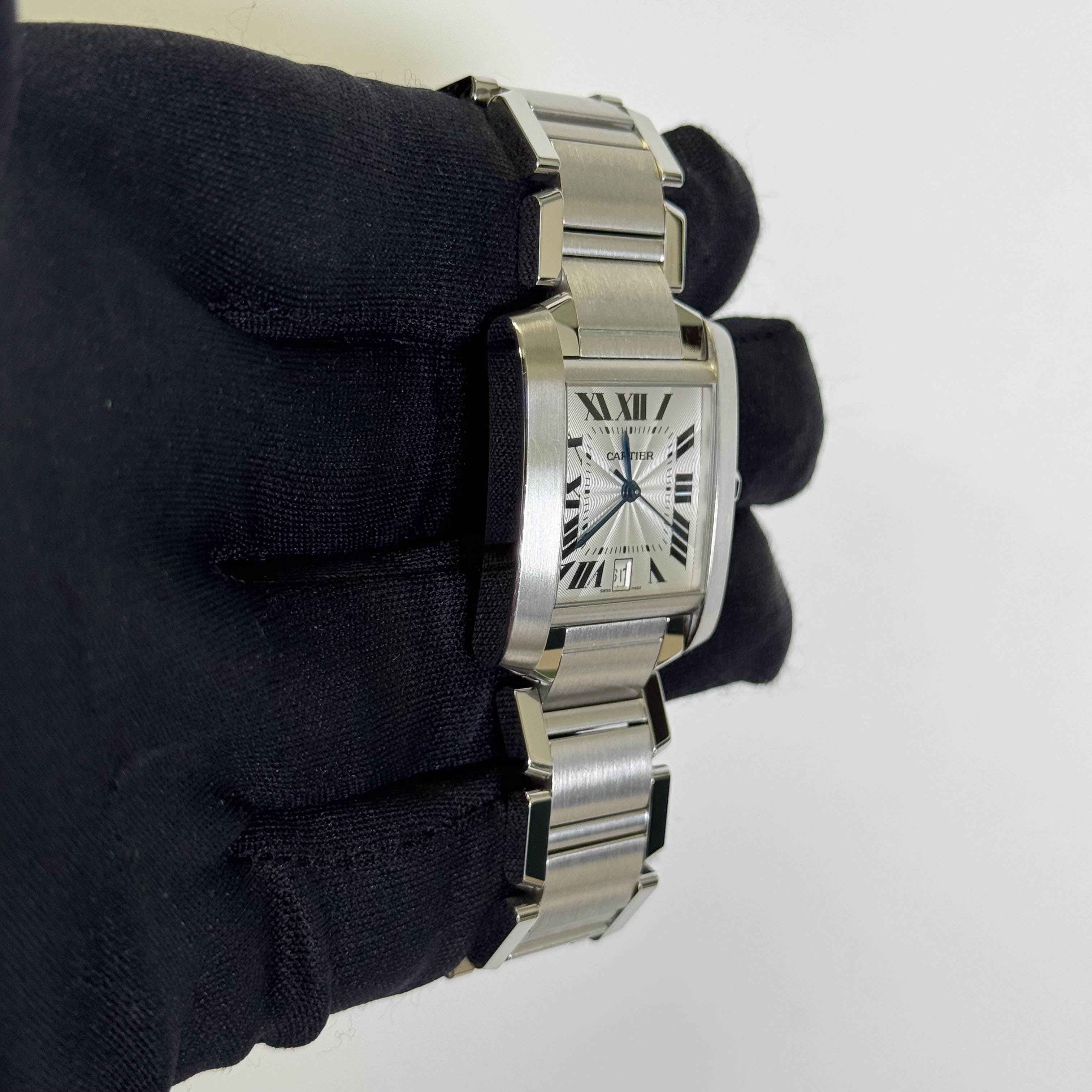 Cartier Tank 28mm White Dial Watch Ref# W51002Q3