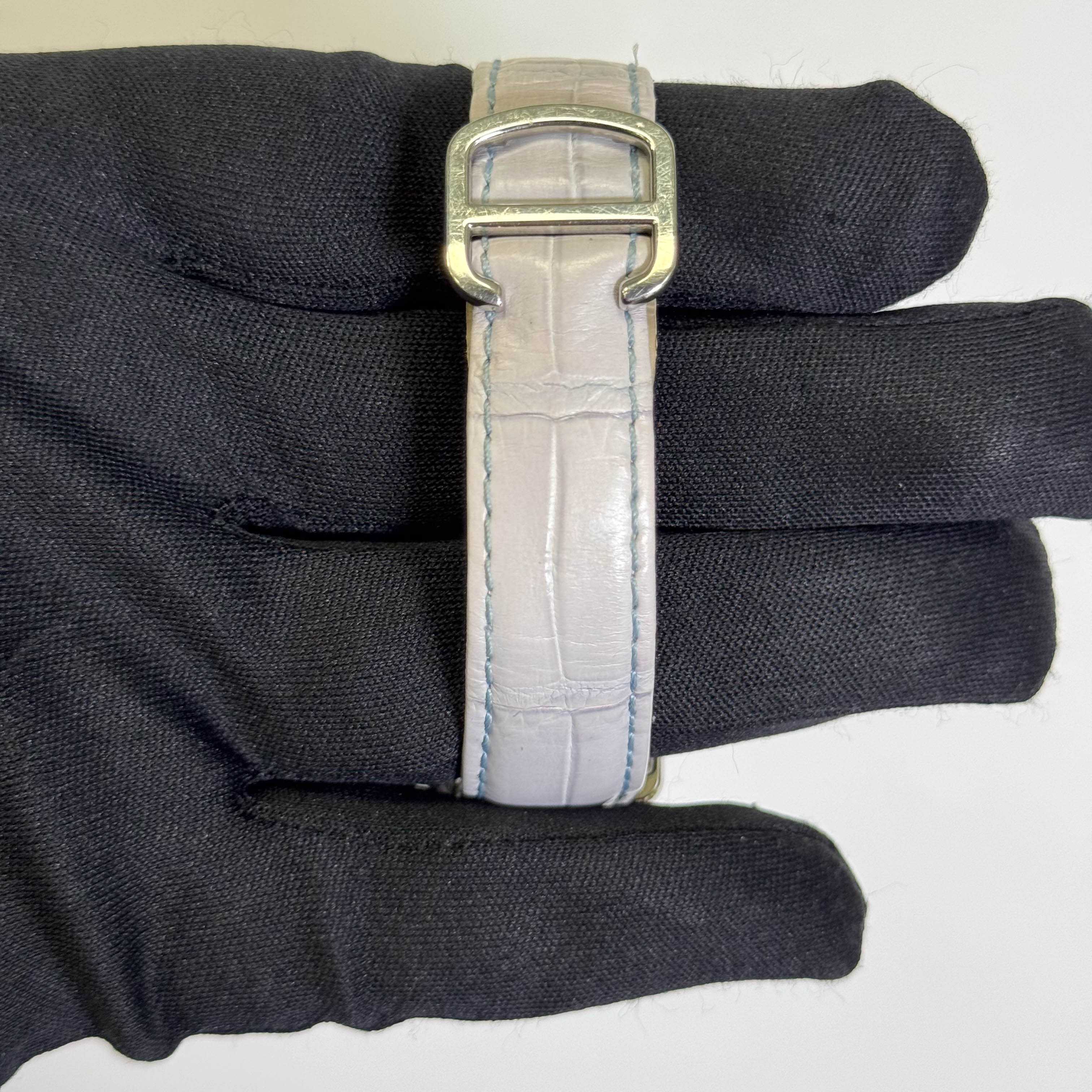 Cartier Tank Solo 24mm Silver Dial Watch Ref# W1019555