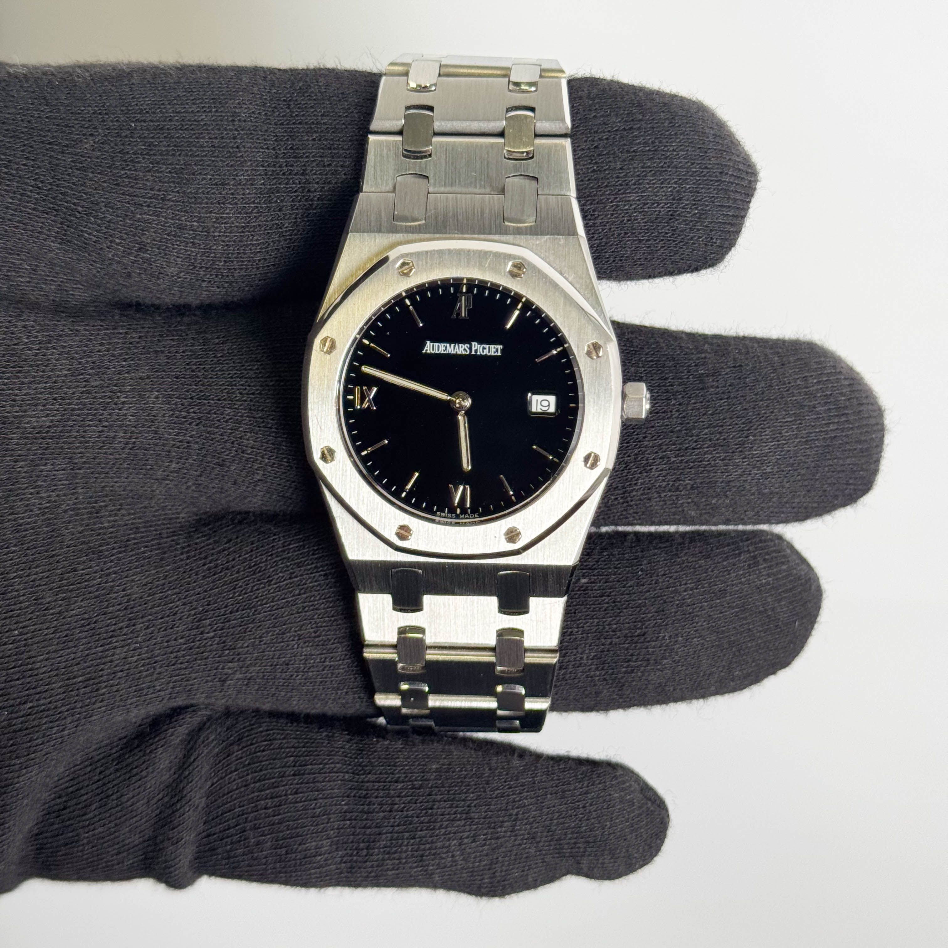 Audemars Piguet Royal Oak 33mm Black Dial Watch Ref# 56175SP