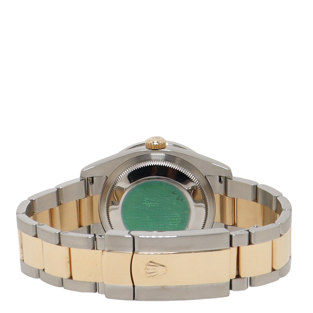 Rolex Datejust Two Tone Yellow Gold & Steel 36mm White Roman Dial Watch Reference#: 116233 - Happy Jewelers Fine Jewelry Lifetime Warranty