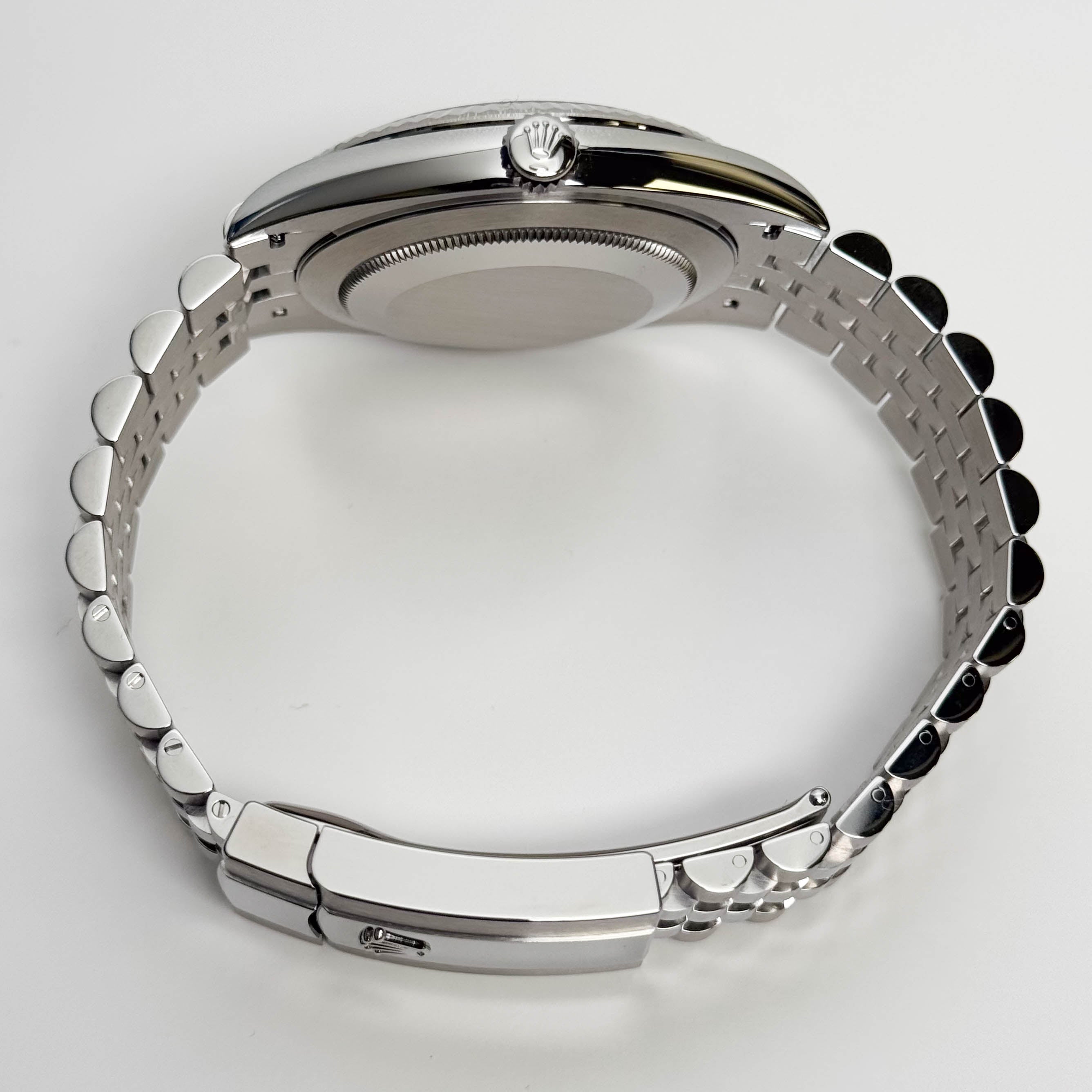 Rolex Datejust 41mm Rhodium Dial Watch Ref# 126334