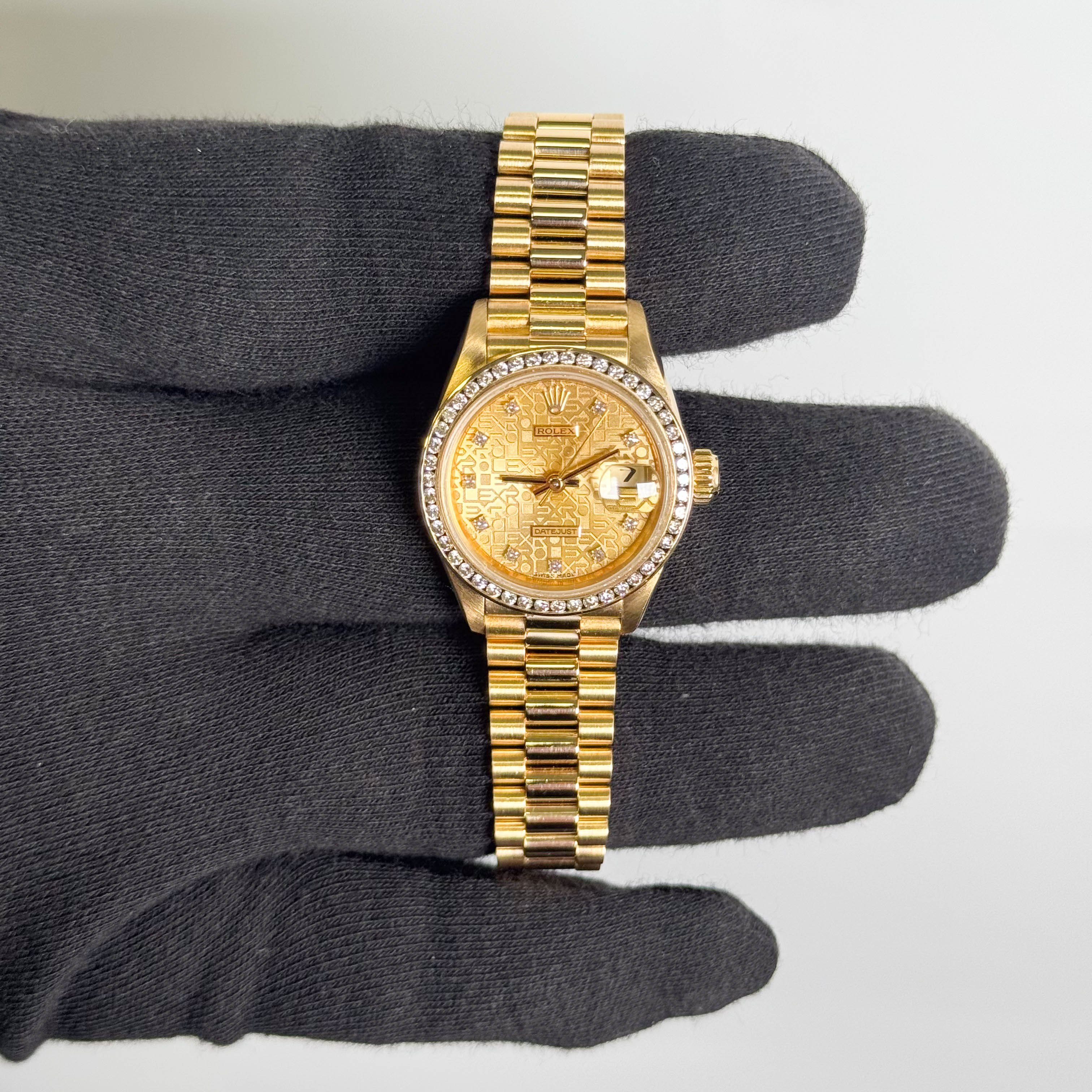 Rolex Datejust 26mm Champagne Dial Watch Ref# 69178 - Happy Jewelers Fine Jewelry Lifetime Warranty