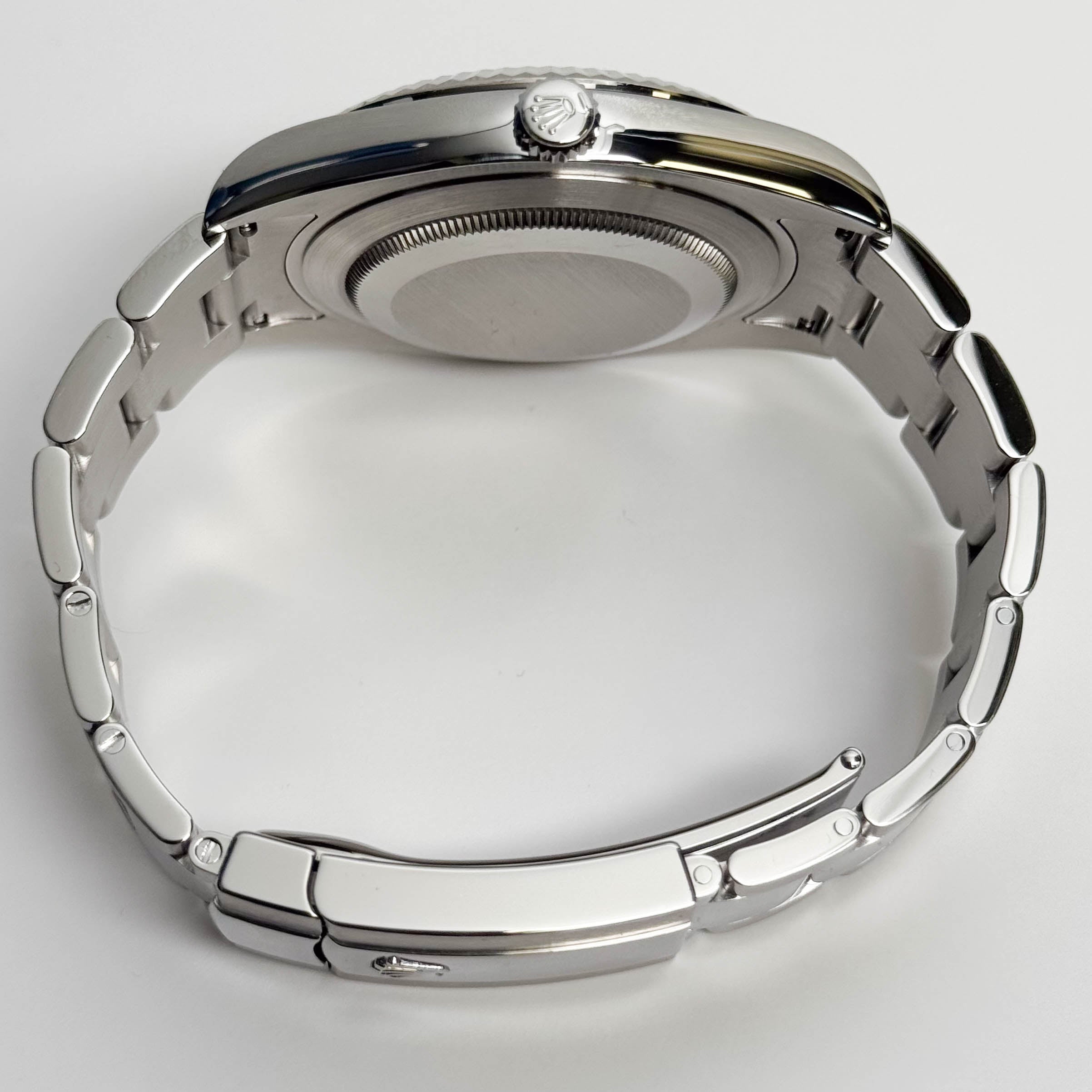 Rolex Datejust 41mm Rhodium Dial Watch Ref# 116334