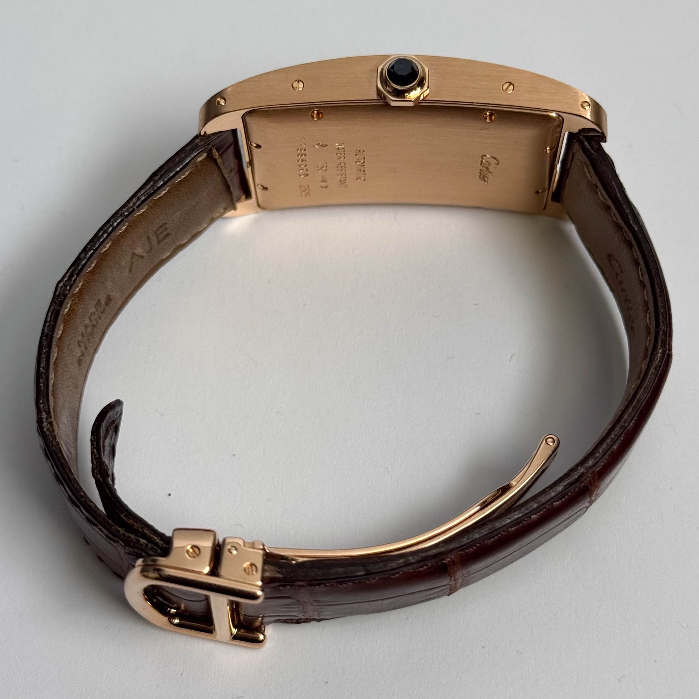 Cartier Tank 26.5mm Ivory Dial Watch Ref# W2607156