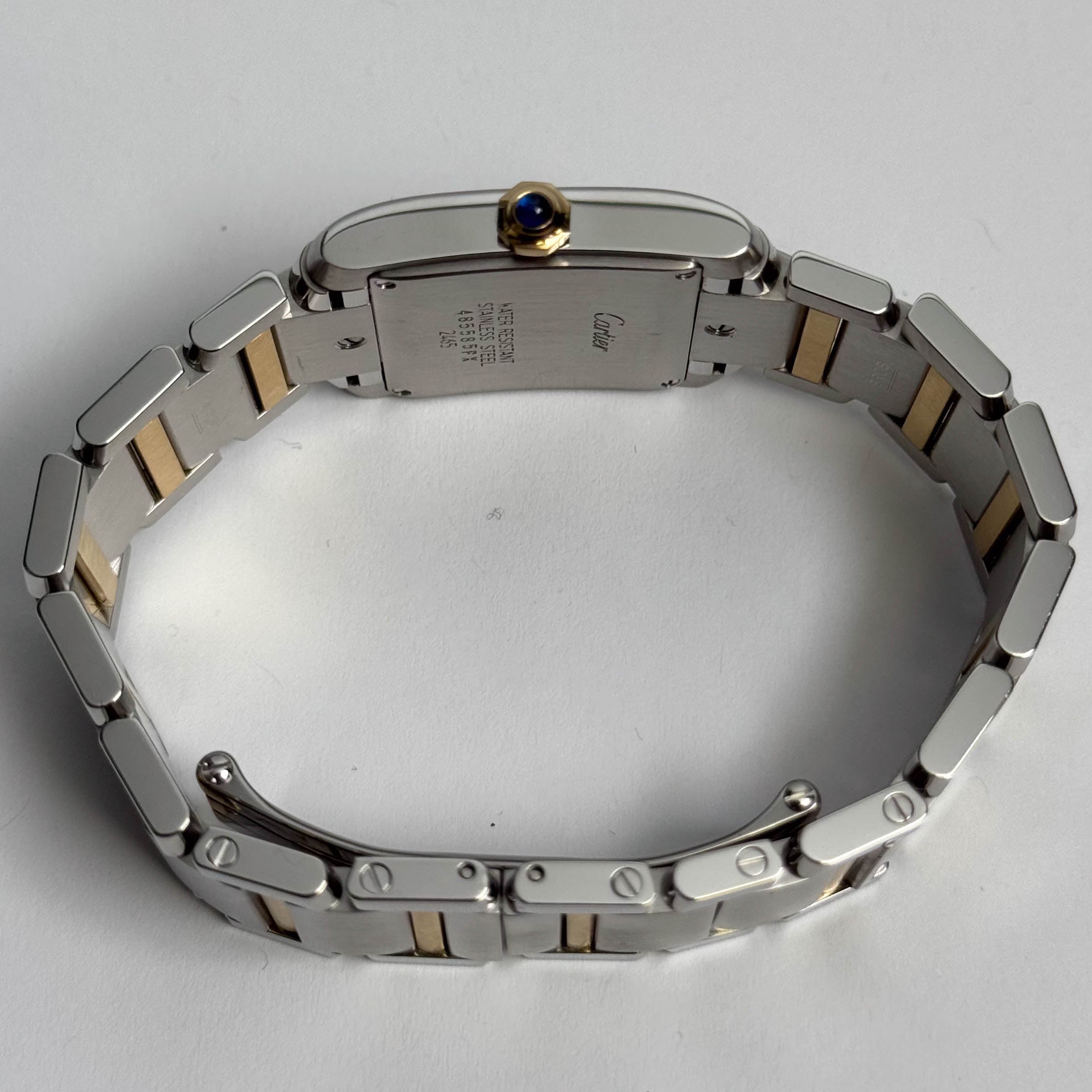 Cartier Tank 25mm White Dial Watch Ref# W51012Q4