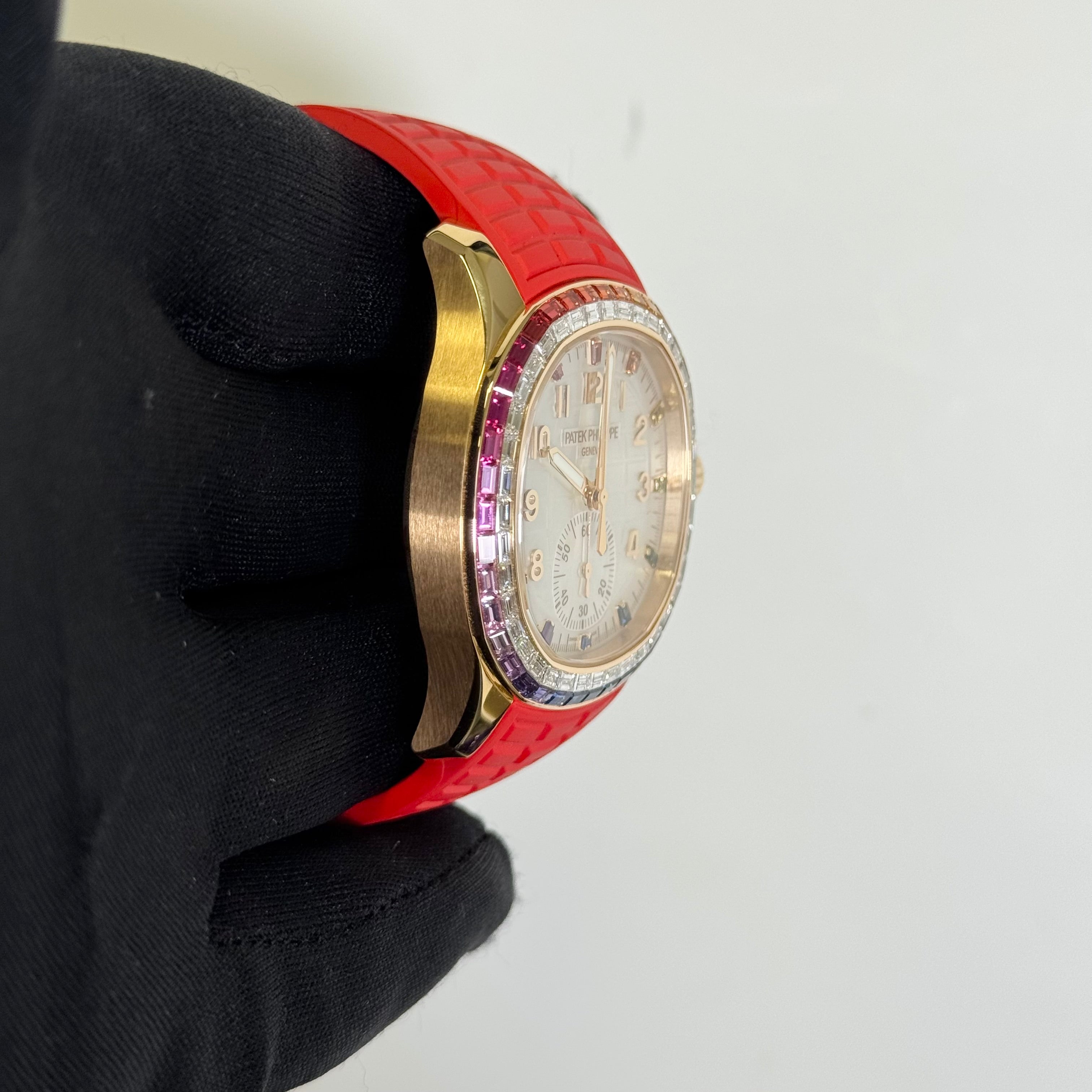 Patek Philippe Aquanaut 40mm Mother Of Pearl Dial Ref# 7968/300R-001