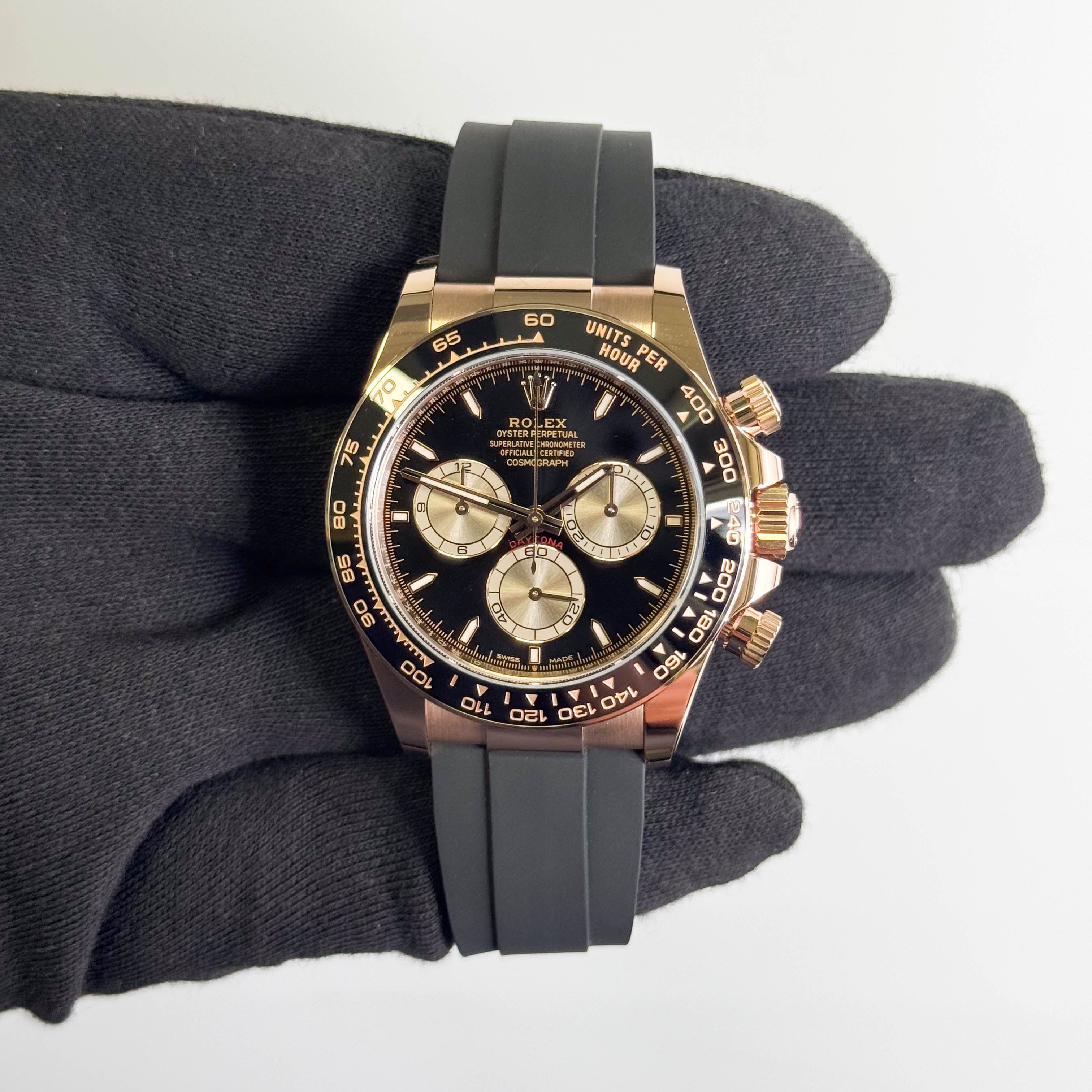 Rolex Daytona 40mm Black Dial Watch Ref# 126515LN