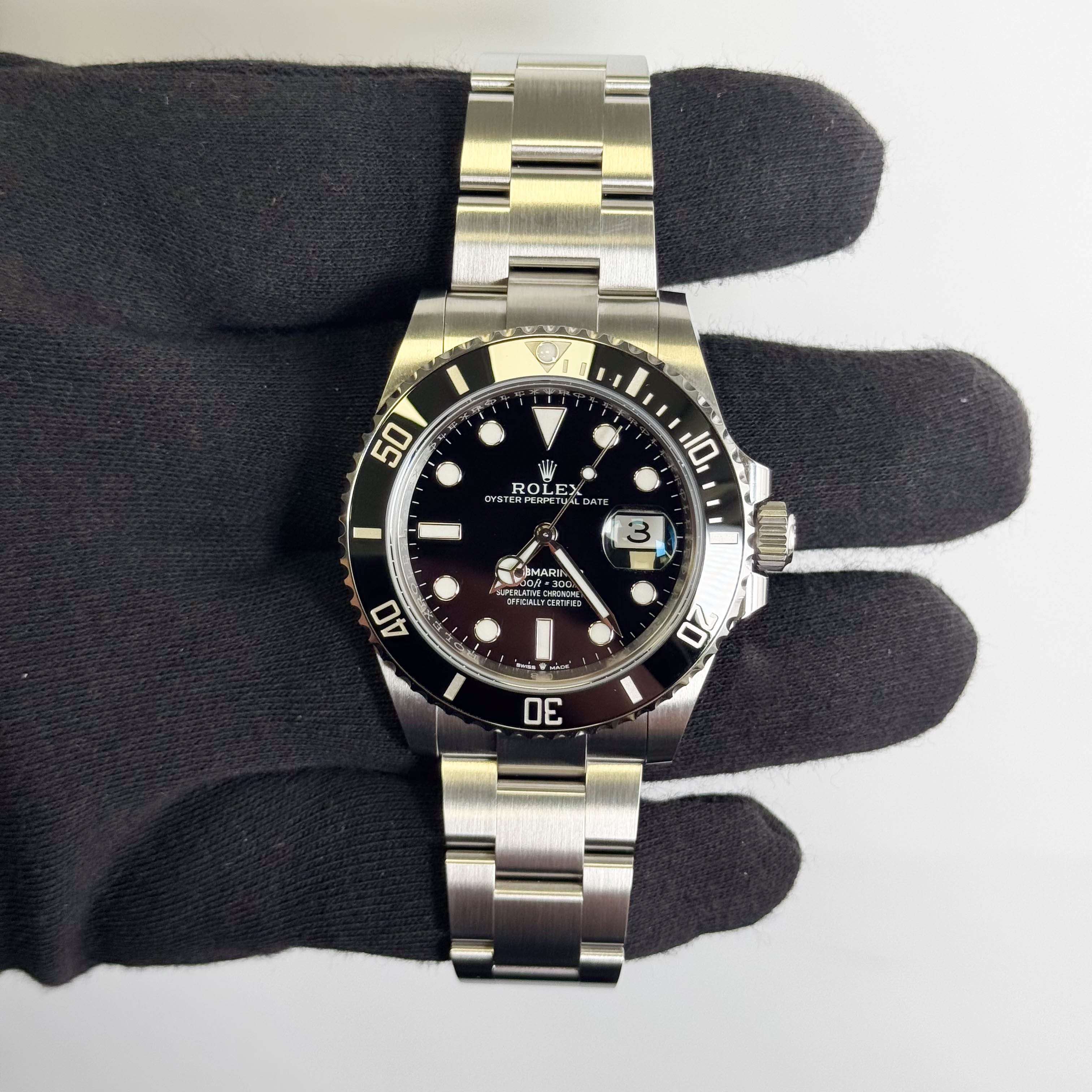Rolex Submariner 41mm Black Dial Watch Ref# 126610LN - Happy Jewelers Fine Jewelry Lifetime Warranty