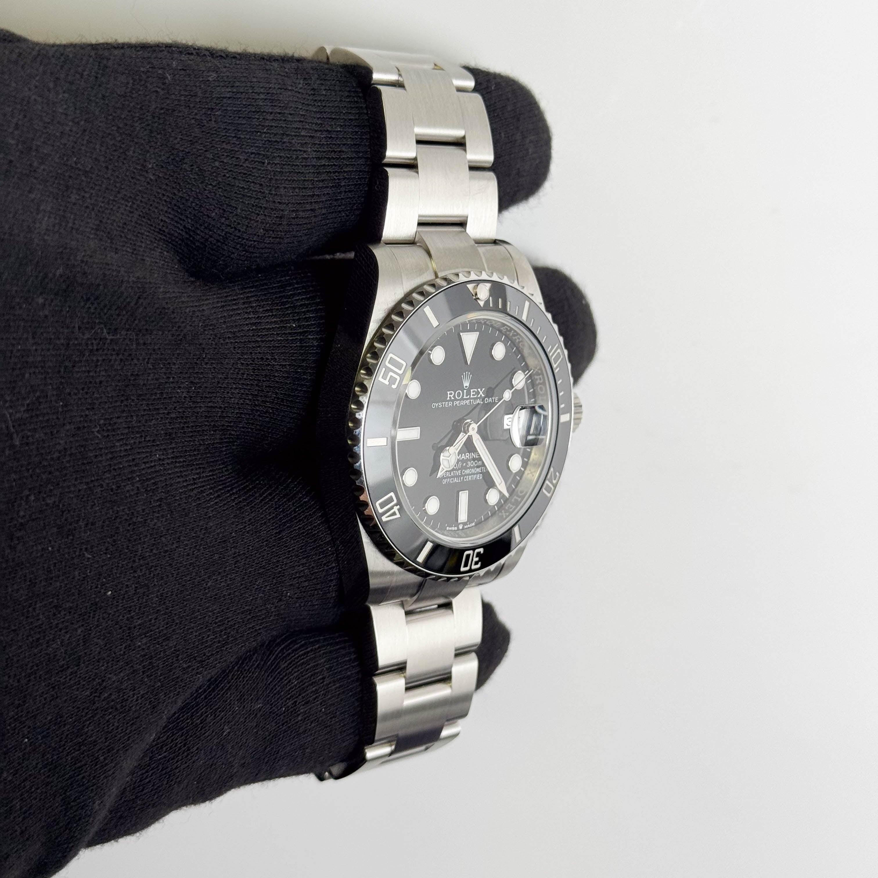 Rolex Submariner 41mm Black Dial Watch Ref# 126610LN - Happy Jewelers Fine Jewelry Lifetime Warranty