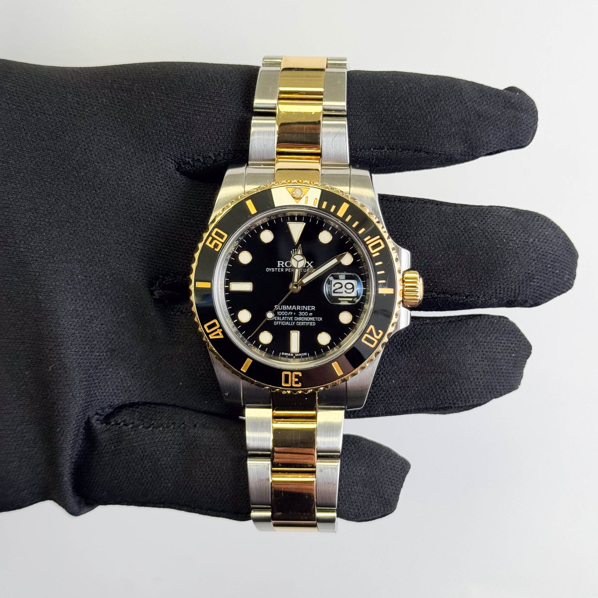 Rolex Submariner 40mm Black Dial Watch Ref# 116613LN