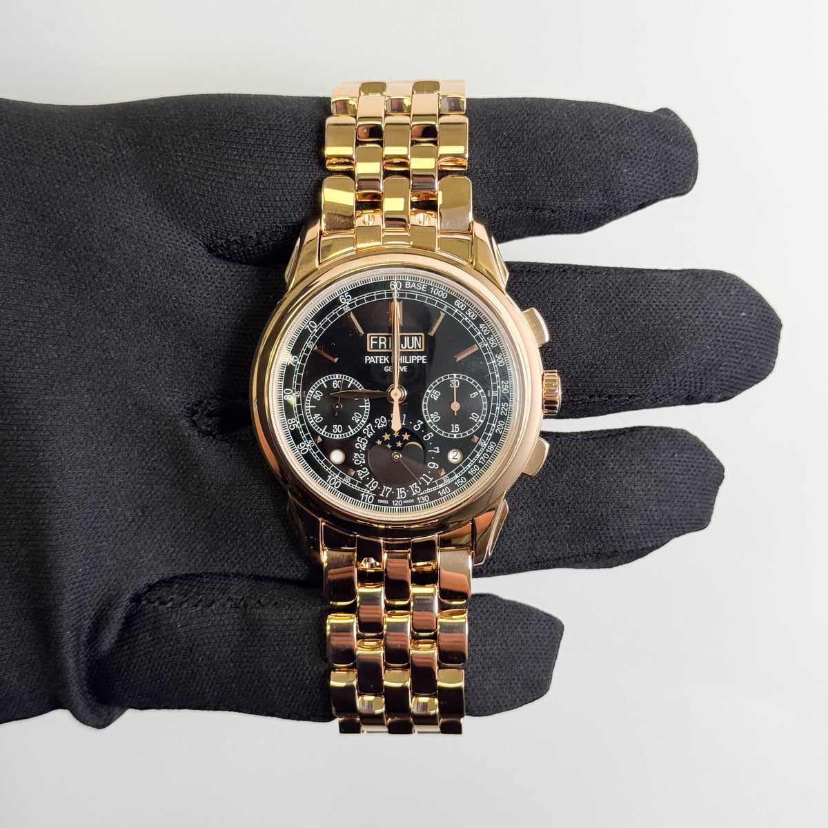 Patek Philippe Perpetual Calendar 41mm Black Dial Watch Ref# 5270/1R-001
