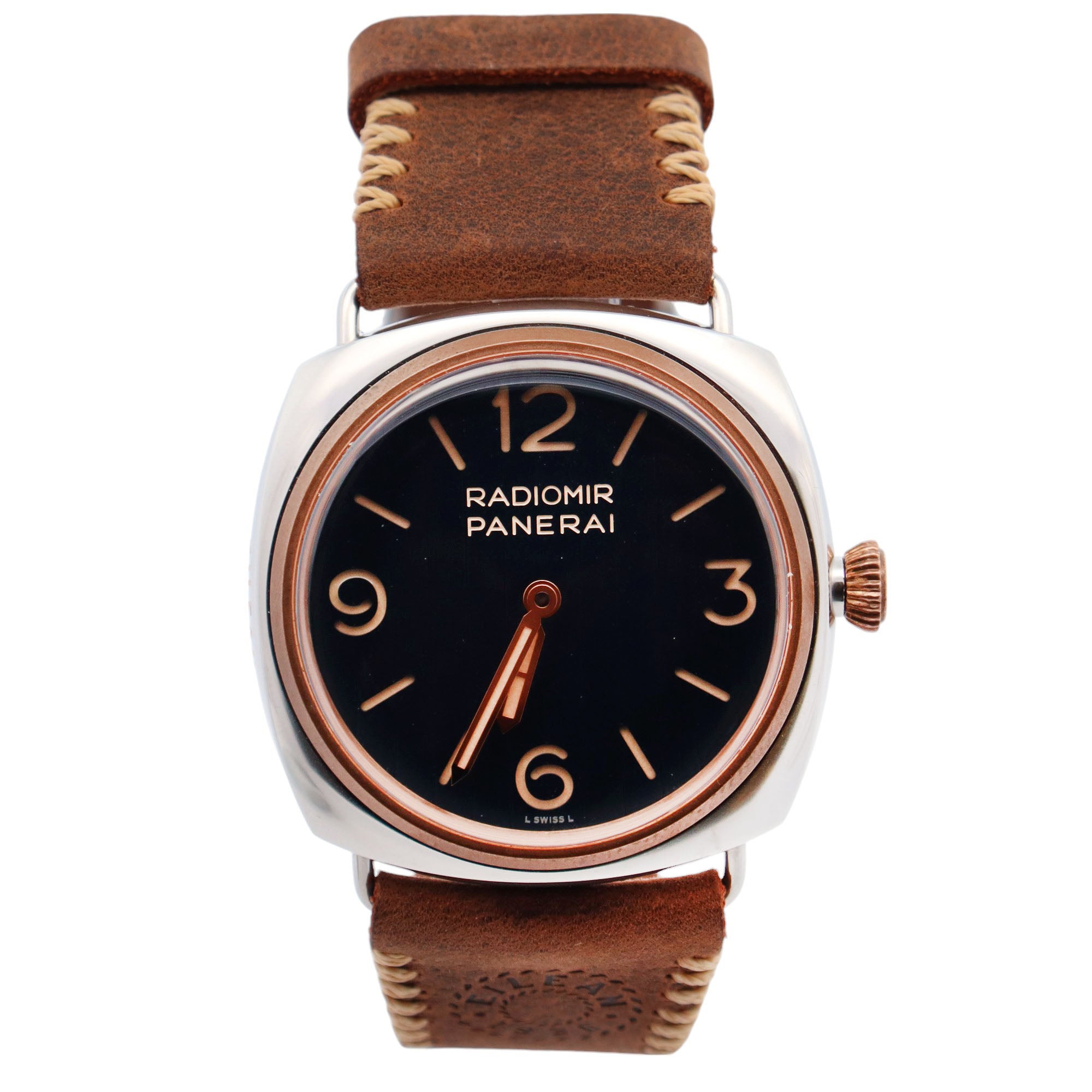 Panerai Radiomir 45mm Blue Dial Watch Ref# PAM01244 - Happy Jewelers Fine Jewelry Lifetime Warranty