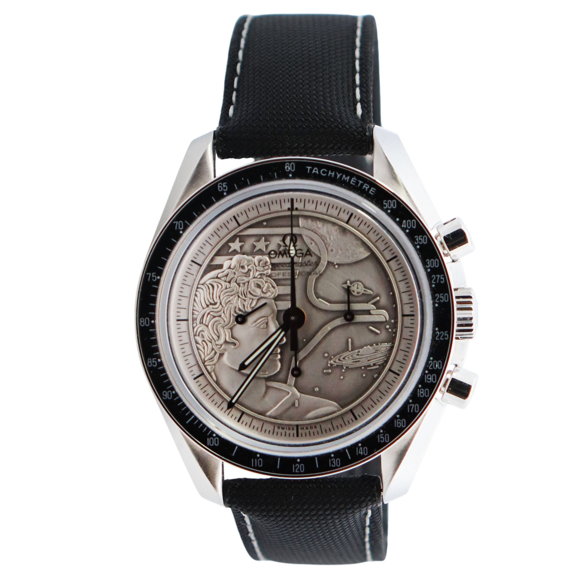 Omega Speedmaster 42mm Silver Dial Watch Ref# 311.30.42.30.99.002 - Happy Jewelers Fine Jewelry Lifetime Warranty