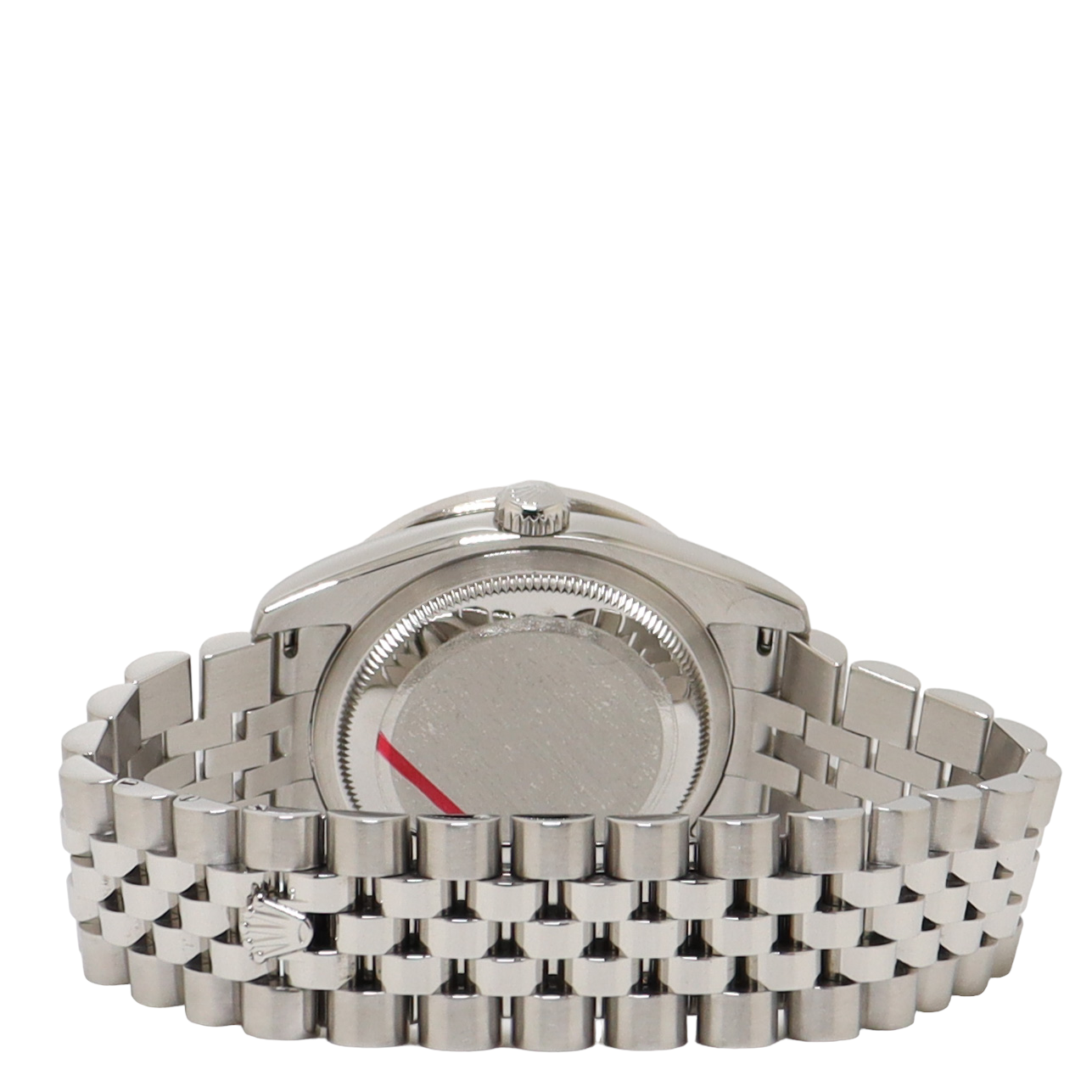 Rolex Datejust Stainless Steel 36mm Custom Roman Pave Diamond Dial Watch Reference#: 116234 - Happy Jewelers Fine Jewelry Lifetime Warranty