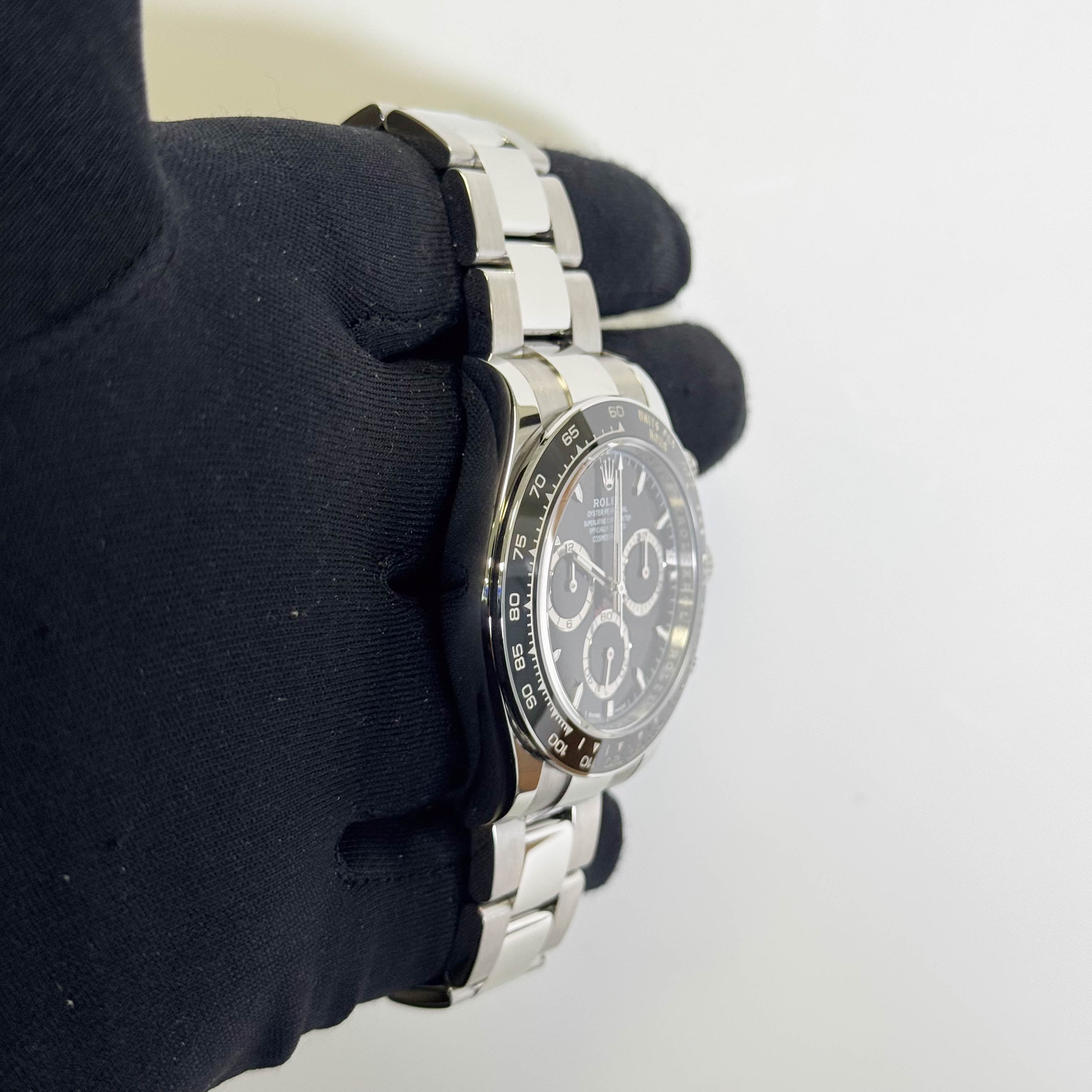 Rolex Daytona 40mm Black Dial Watch Ref# 126500LN - Happy Jewelers Fine Jewelry Lifetime Warranty