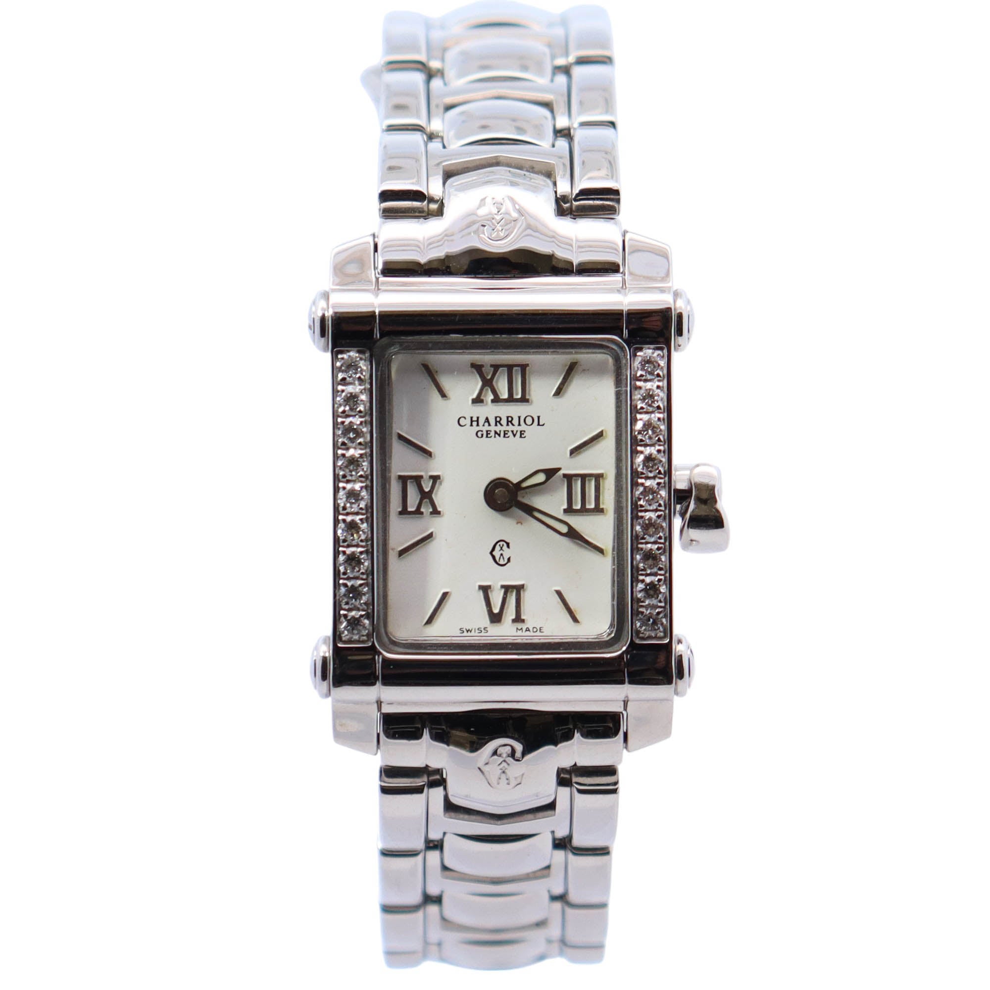Charriol Colvmbvs 18mm White Dial Watch Ref# 9102911 - Happy Jewelers Fine Jewelry Lifetime Warranty