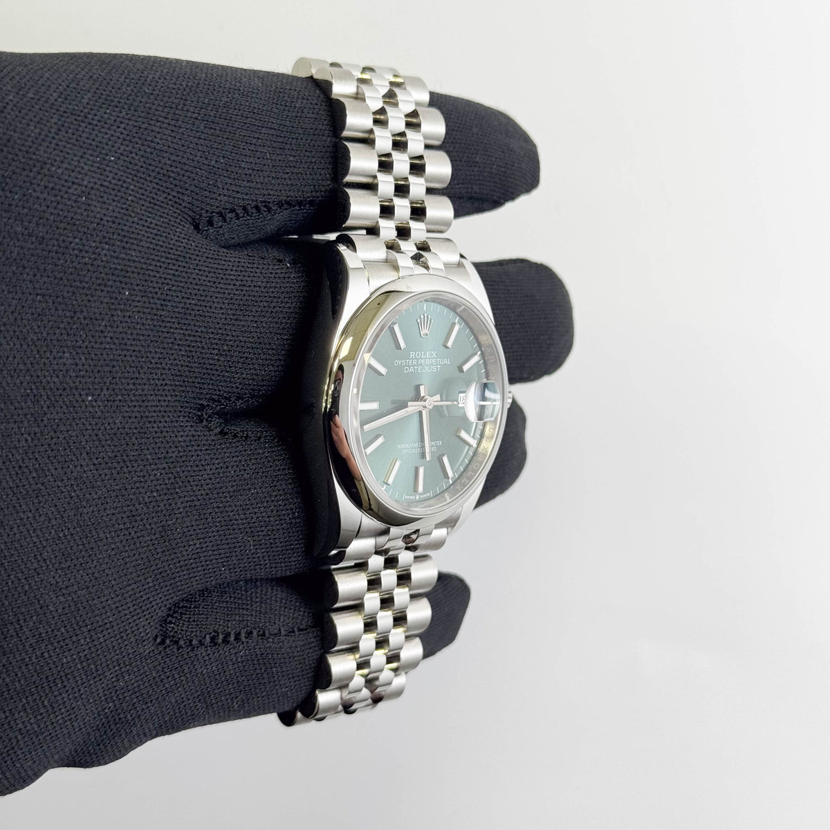 Rolex Datejust 36mm Green Dial Watch Ref# 126200